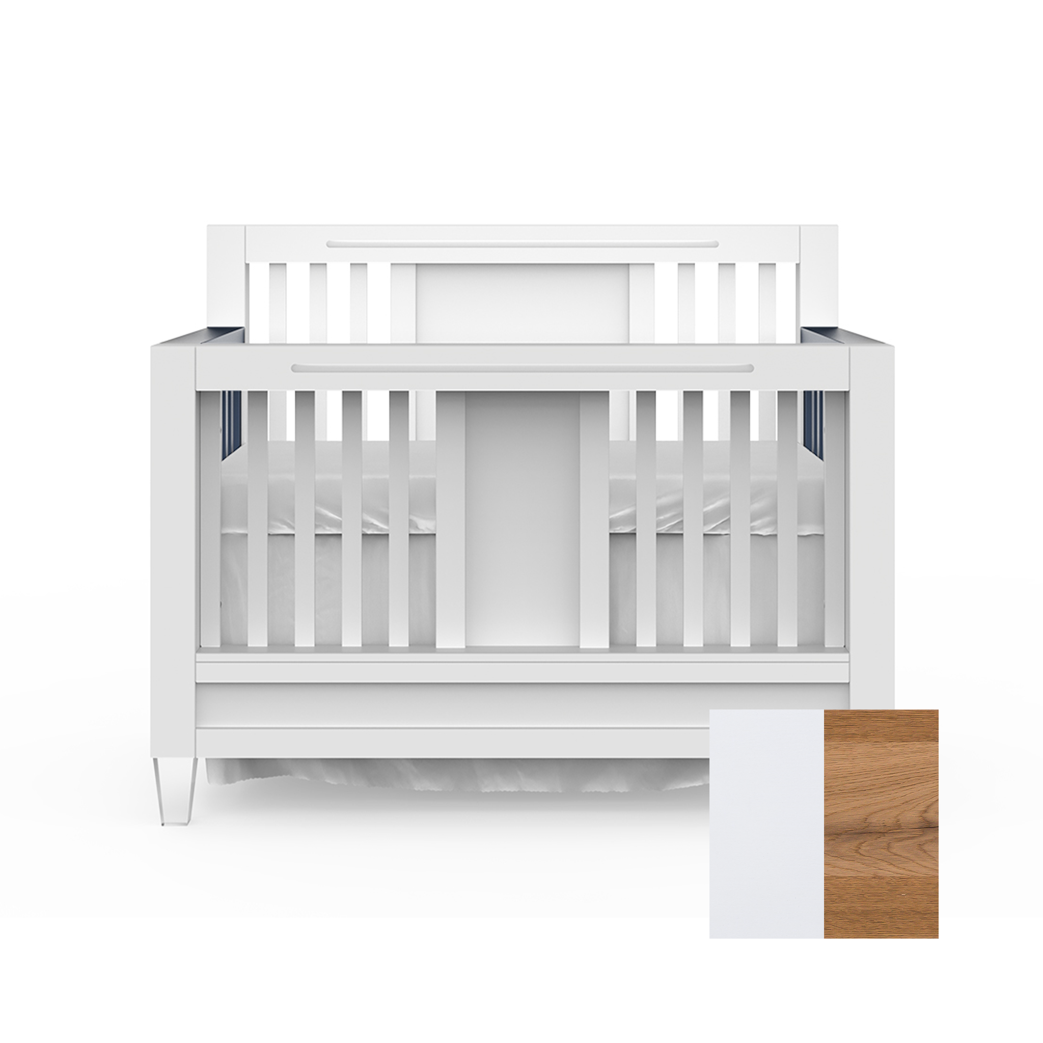 Millenario Convertible Crib - Tots to Teens Furniture