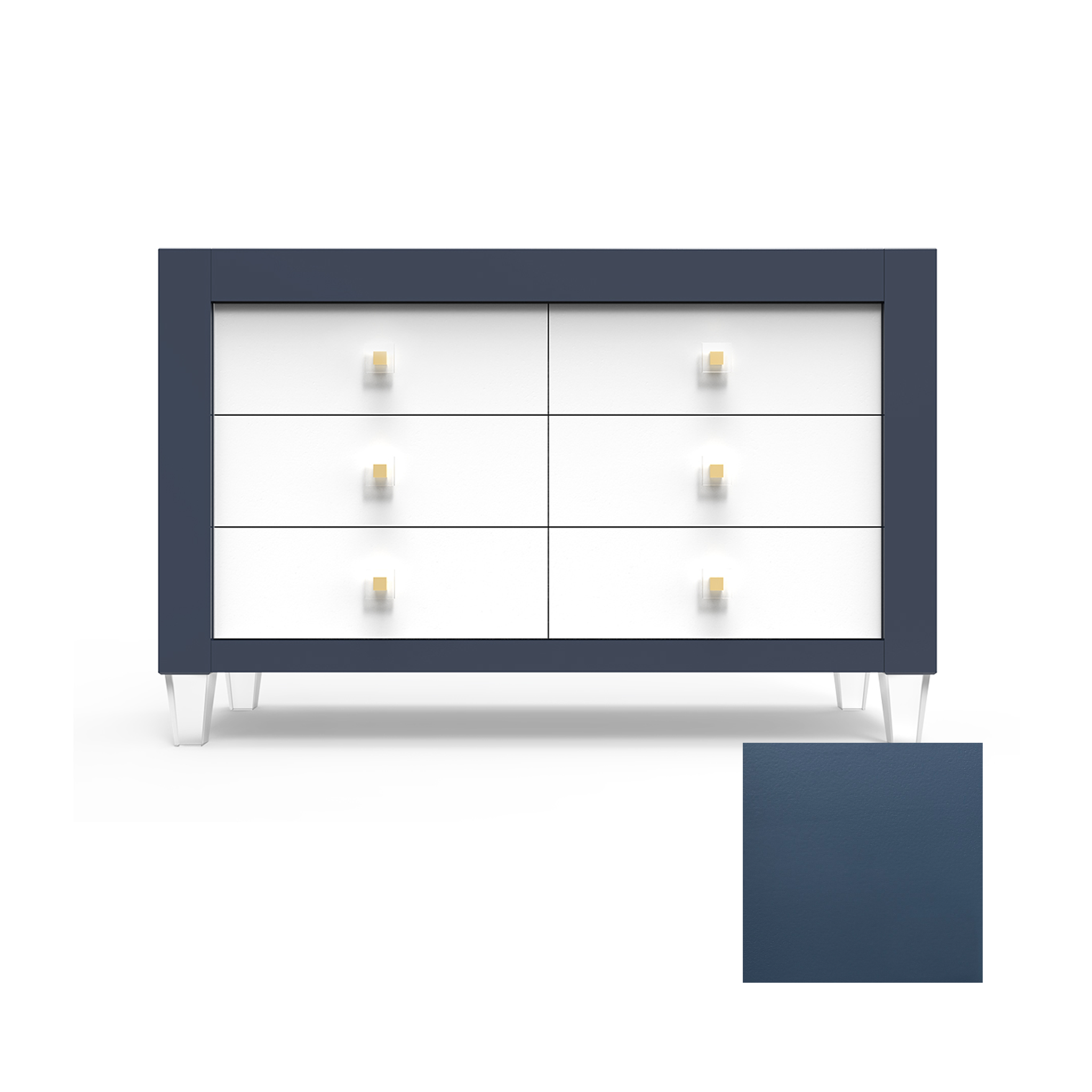 Millenario Double Dresser - Tots to Teens Furniture