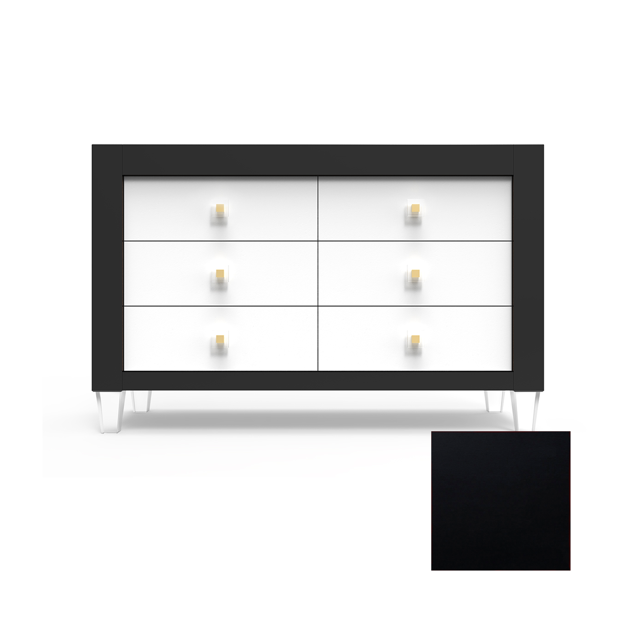 Millenario Double Dresser - Tots to Teens Furniture