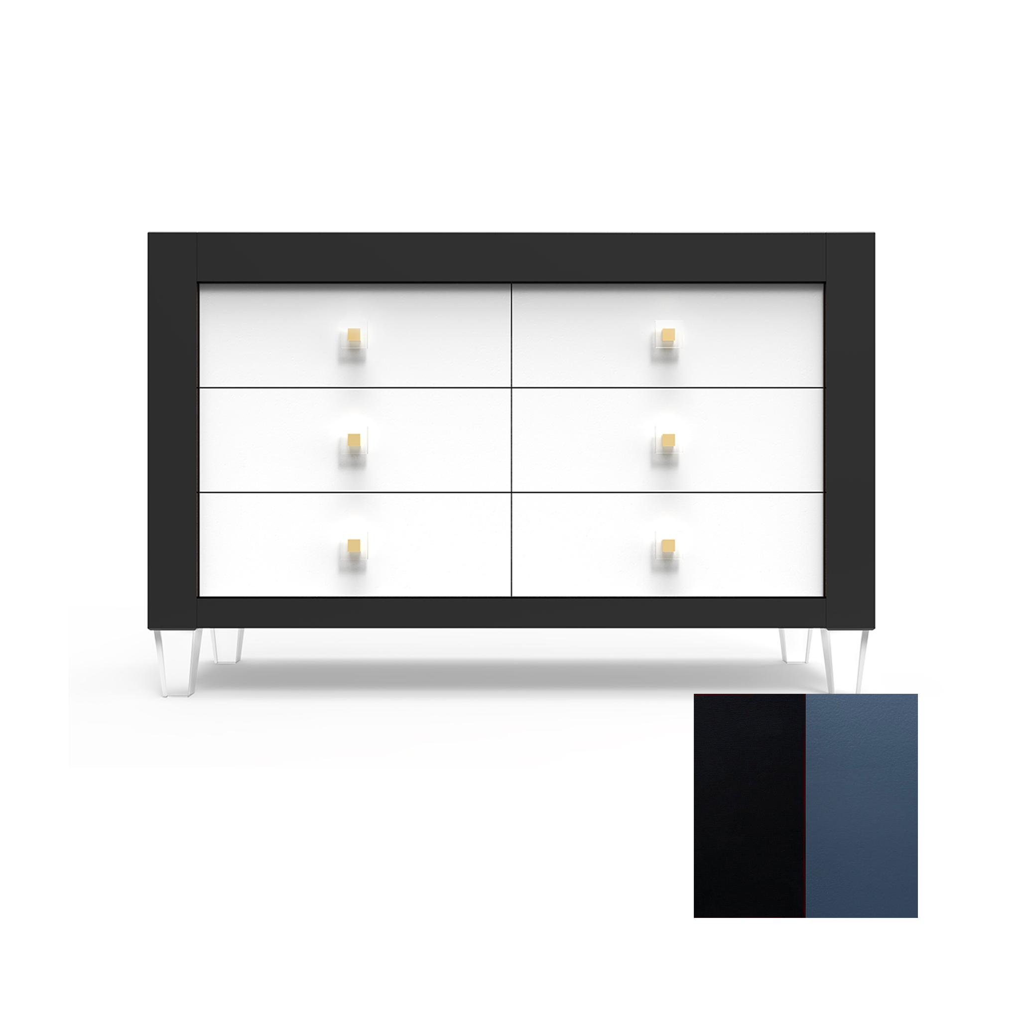 Millenario Double Dresser - Tots to Teens Furniture