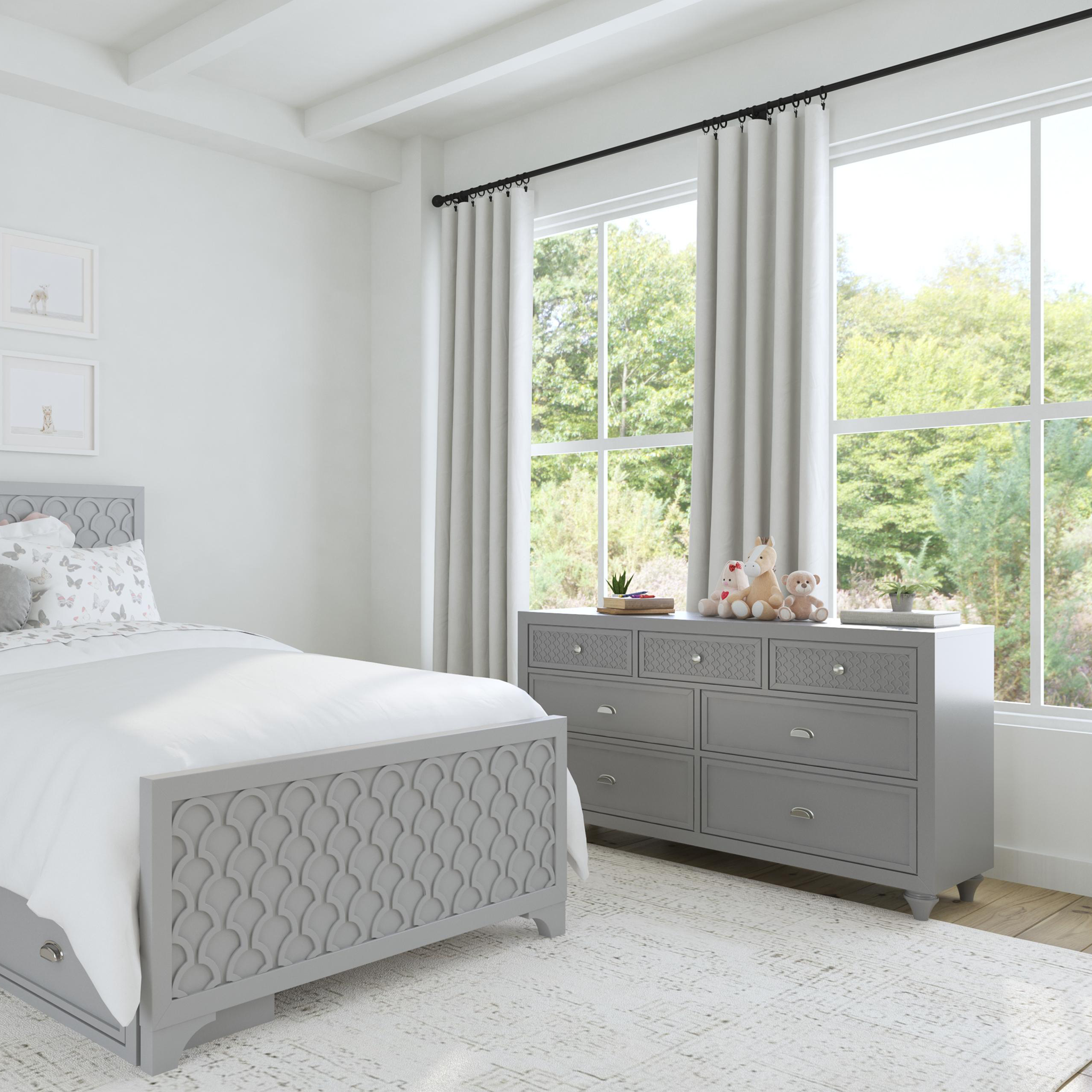 Amanda 7 Drawer Double Dresser - Tots to Teens Furniture