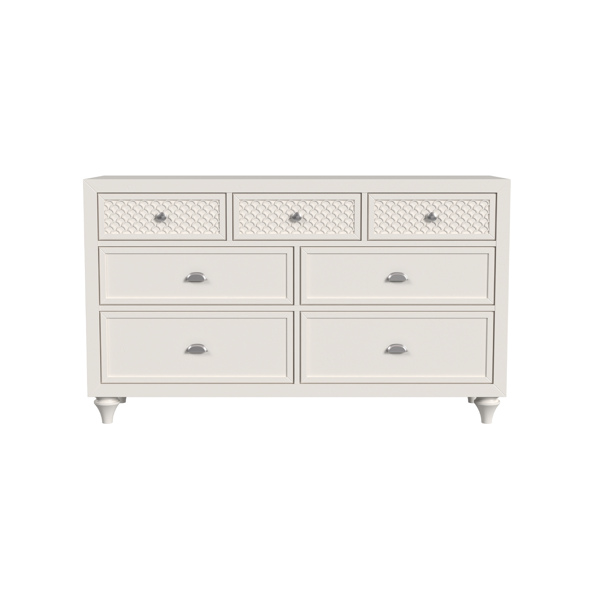 Amanda 7 Drawer Double Dresser - Tots to Teens Furniture