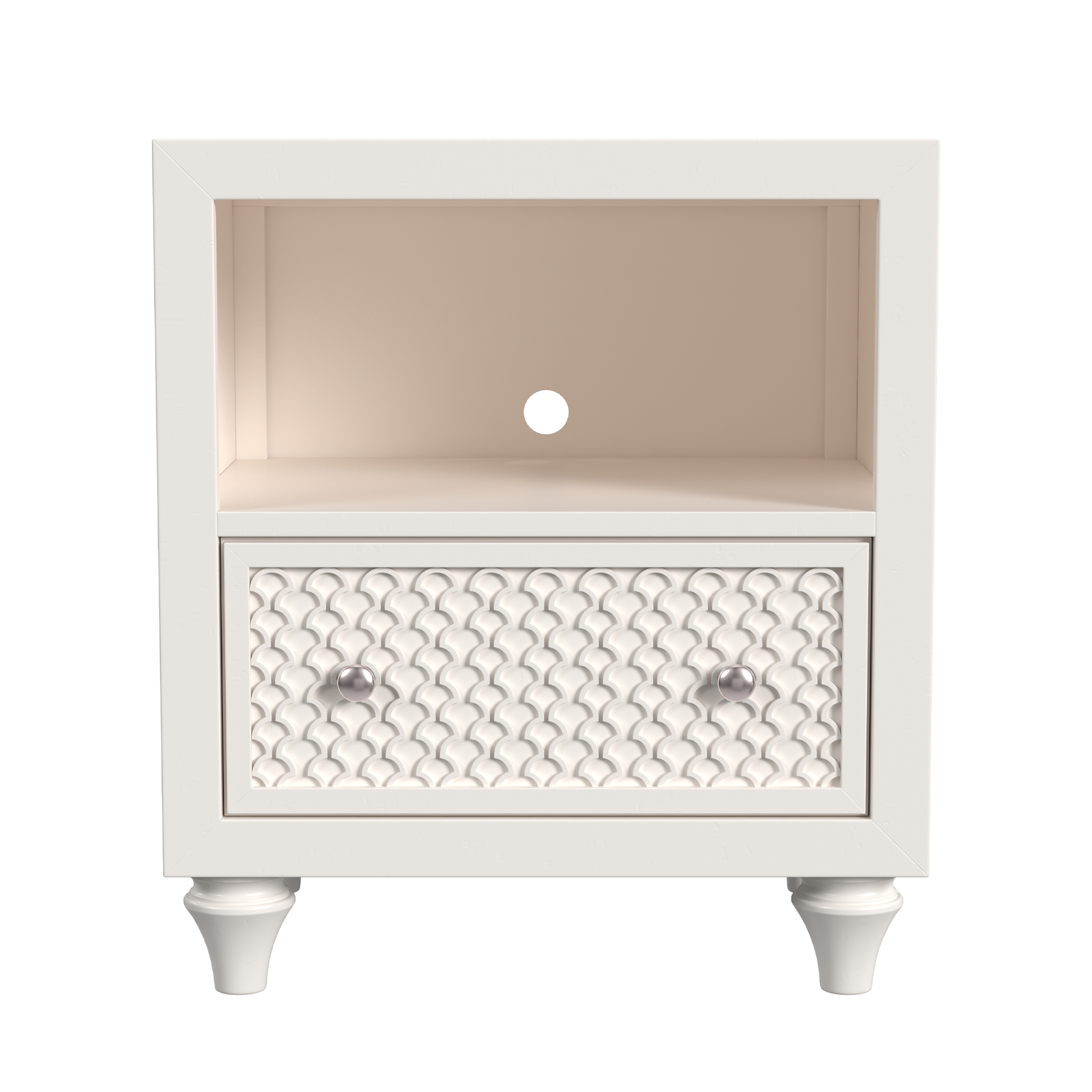 Amanda 1 Drawer Nightstand - Tots to Teens Furniture