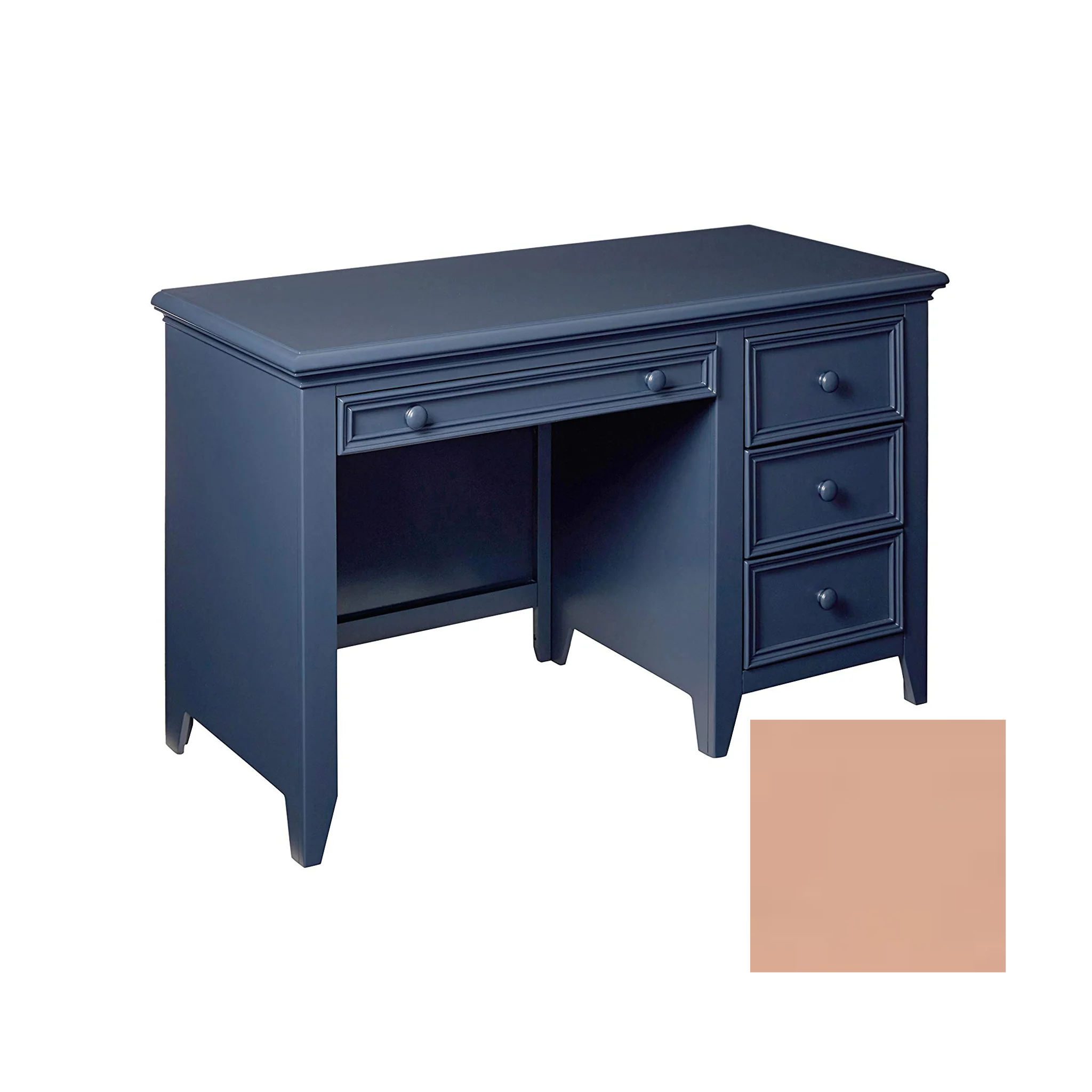 Bailey 4 Drawer Desk - Tots to Teens Furniture