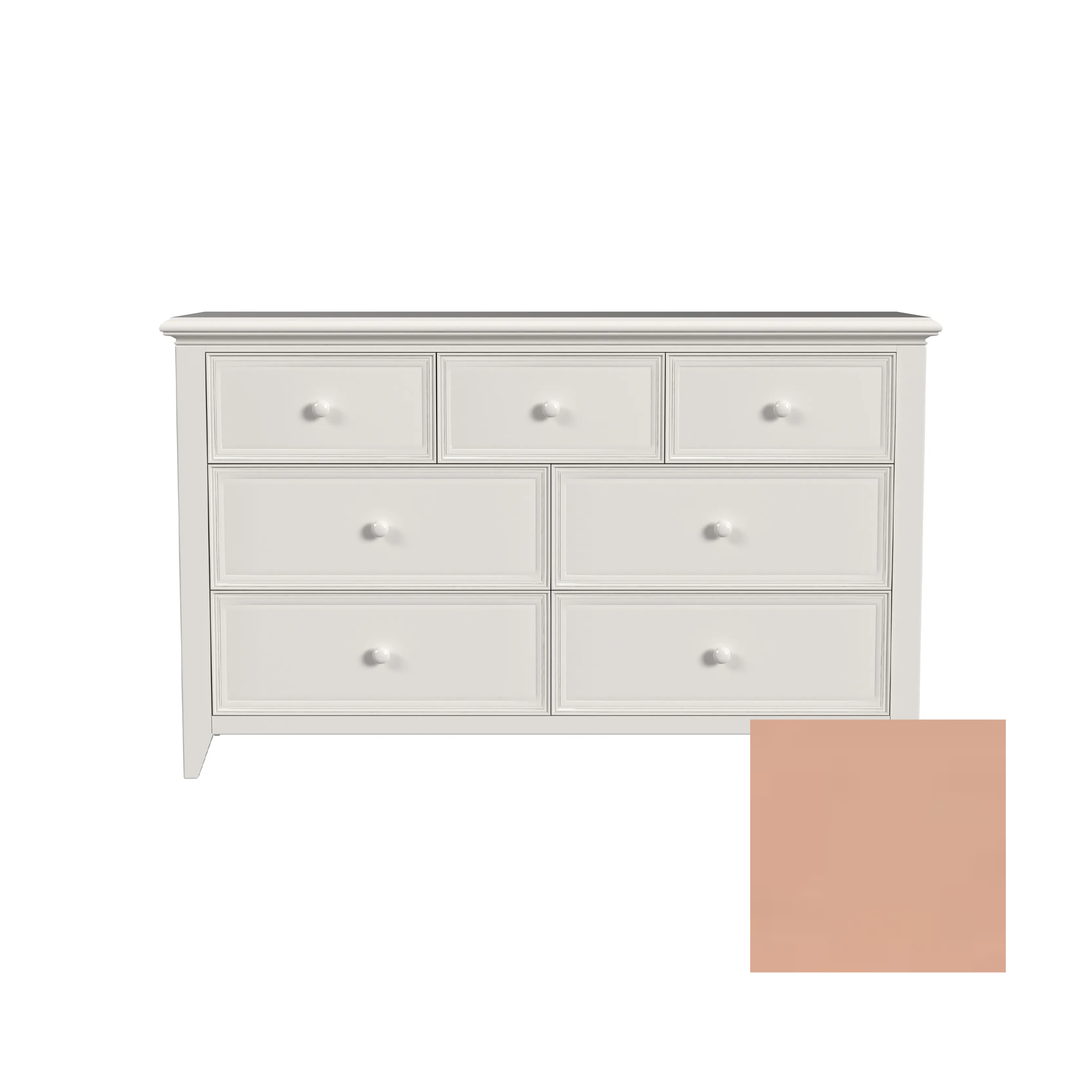 Bailey 7 Drawer Dresser - Tots to Teens Furniture