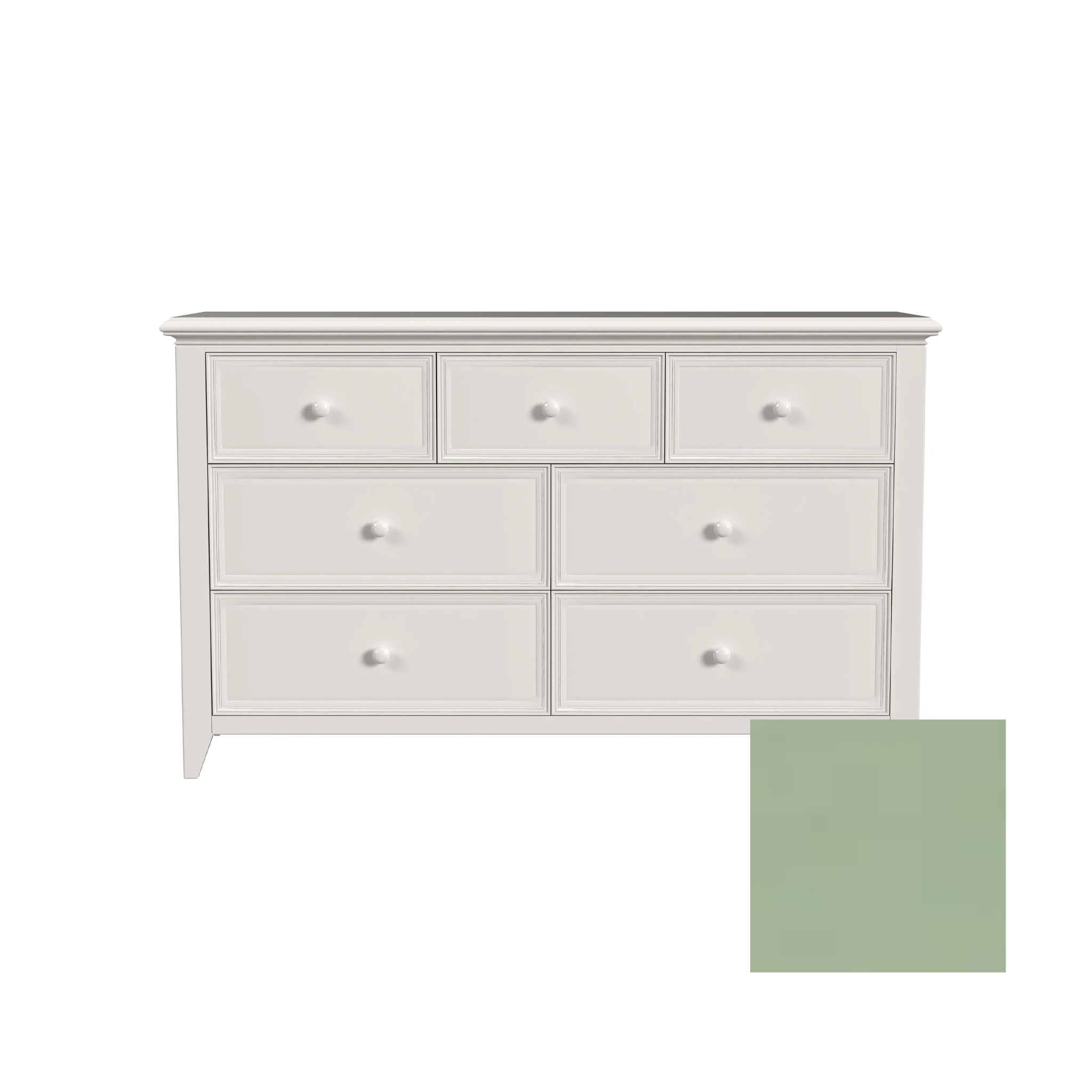 Bailey 7 Drawer Dresser - Tots to Teens Furniture