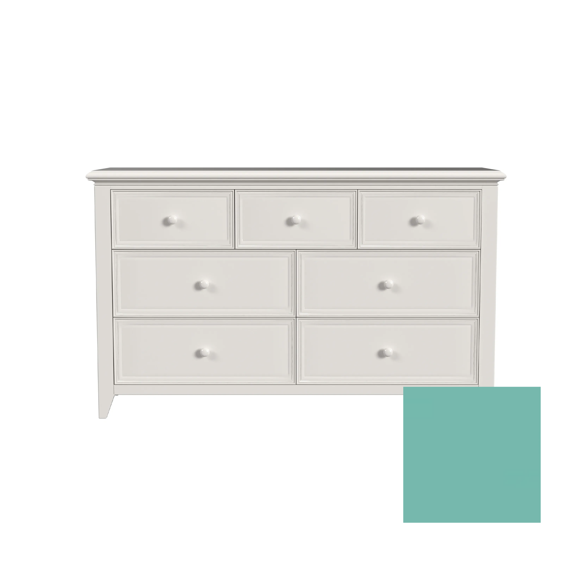 Bailey 7 Drawer Dresser - Tots to Teens Furniture