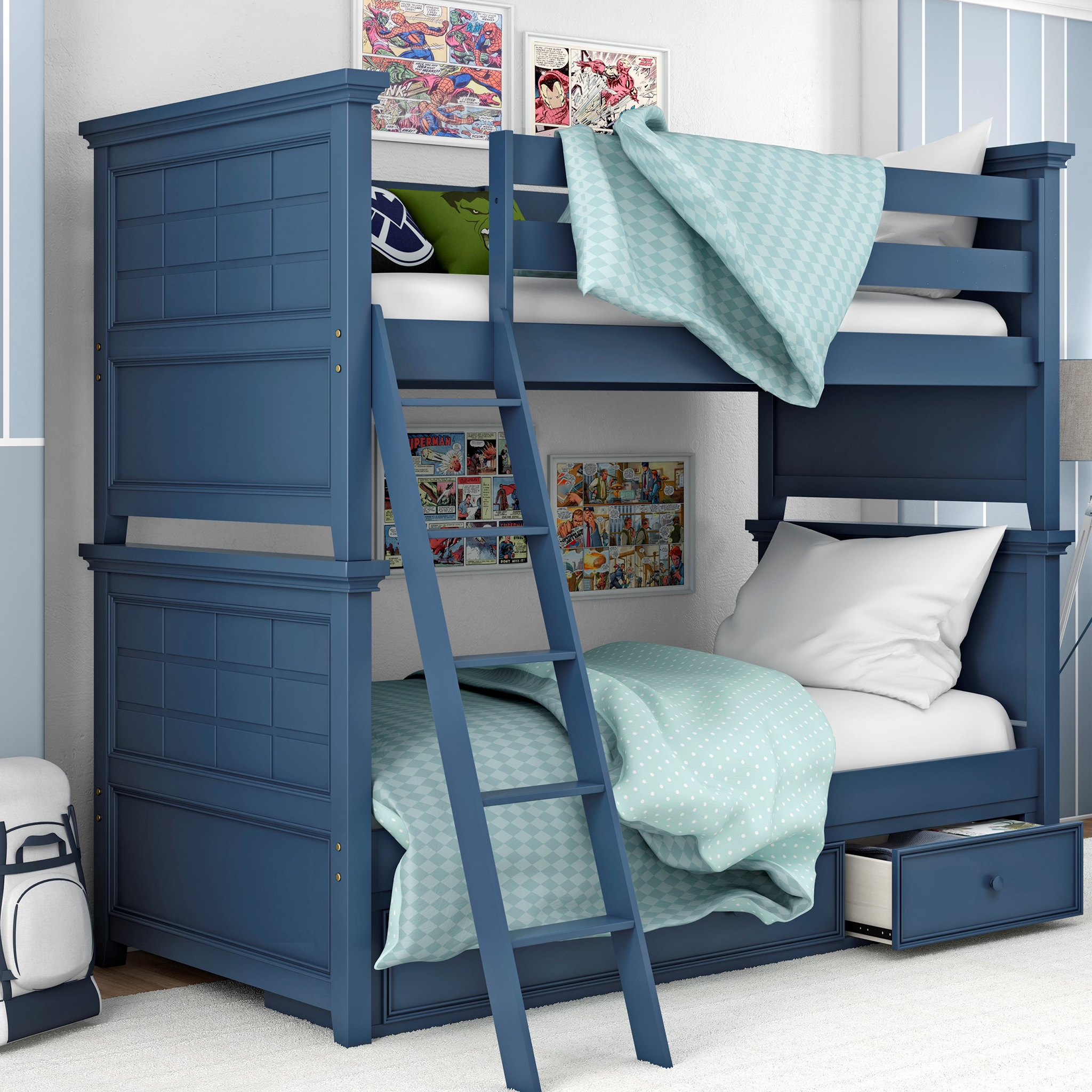 Bailey Bunk Bed - Tots to Teens Furniture
