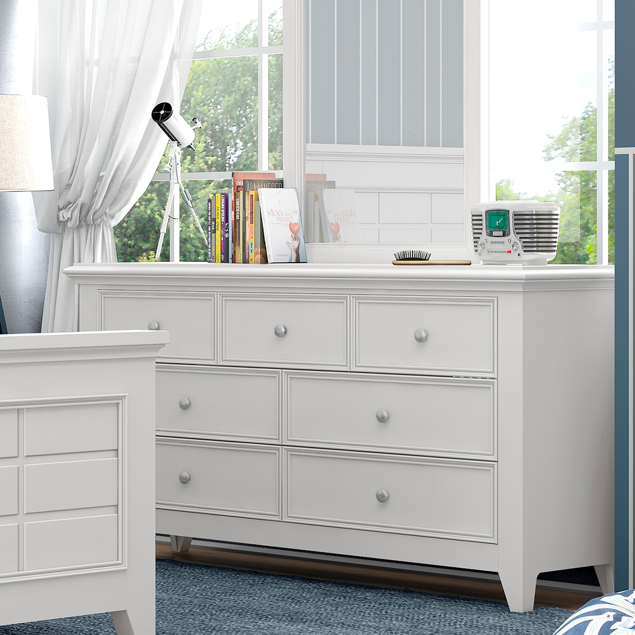 Bailey 7 Drawer Dresser - Tots to Teens Furniture