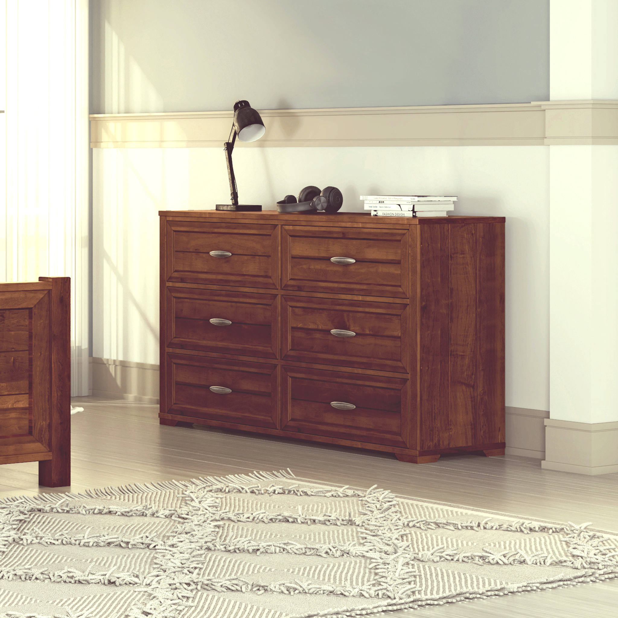 Logan 6 Drawer Dresser - Tots to Teens Furniture