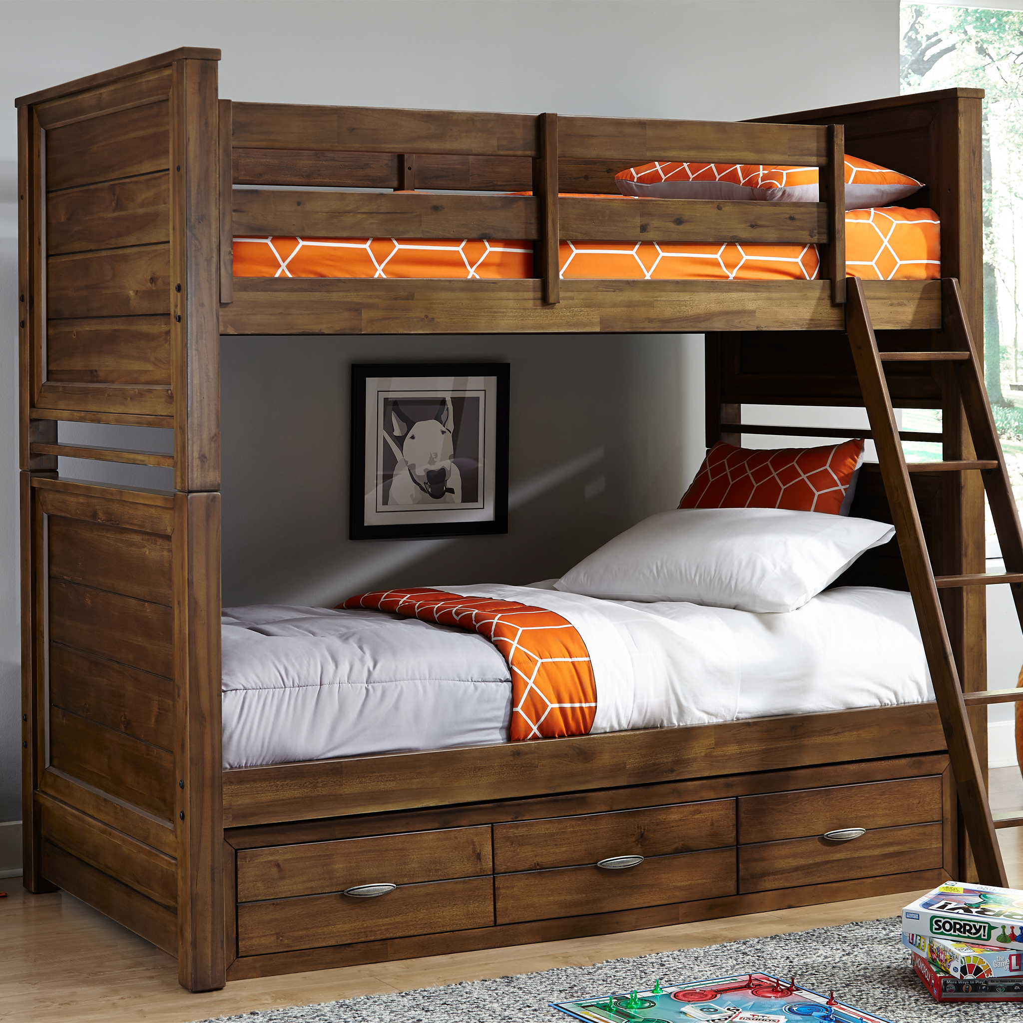 Logan Bunk Bed - Tots to Teens Furniture