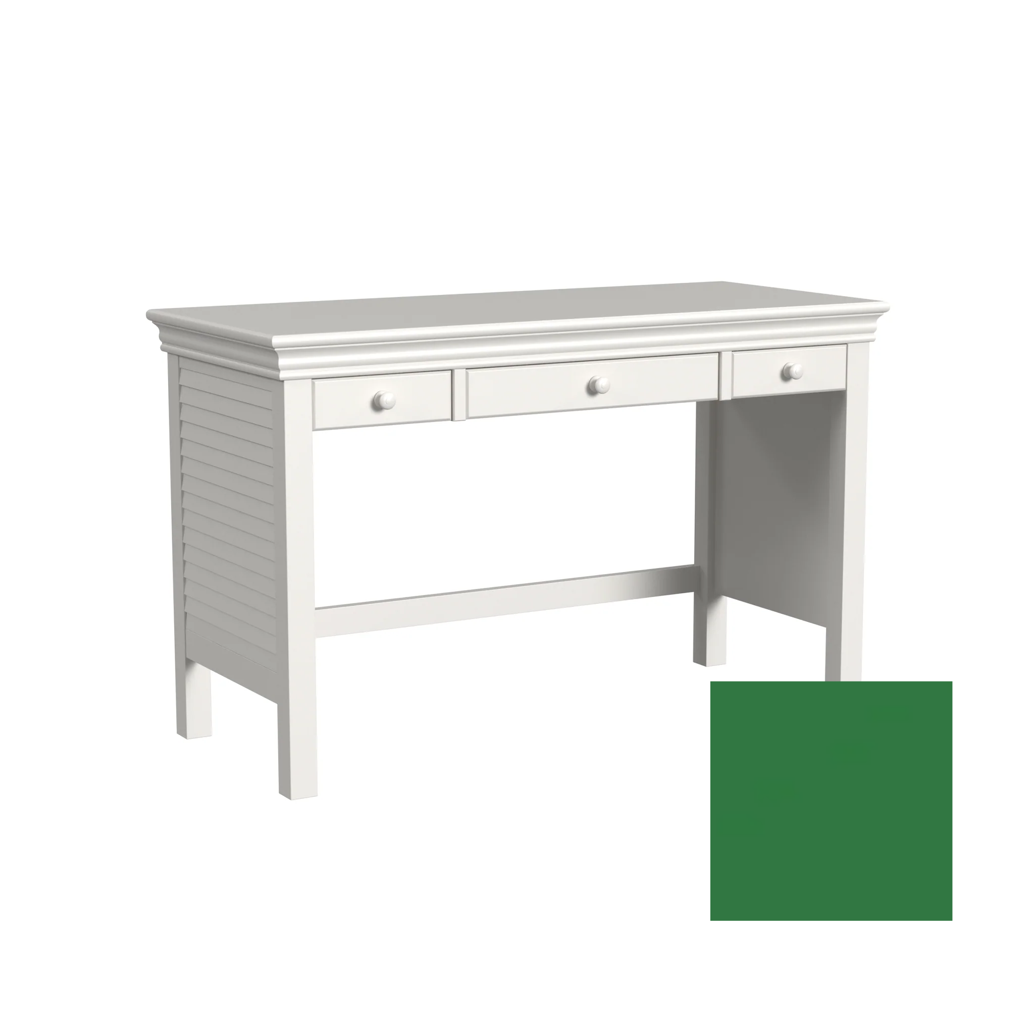 Neopolitan 3 Drawer Writing Desk - Tots to Teens Furniture