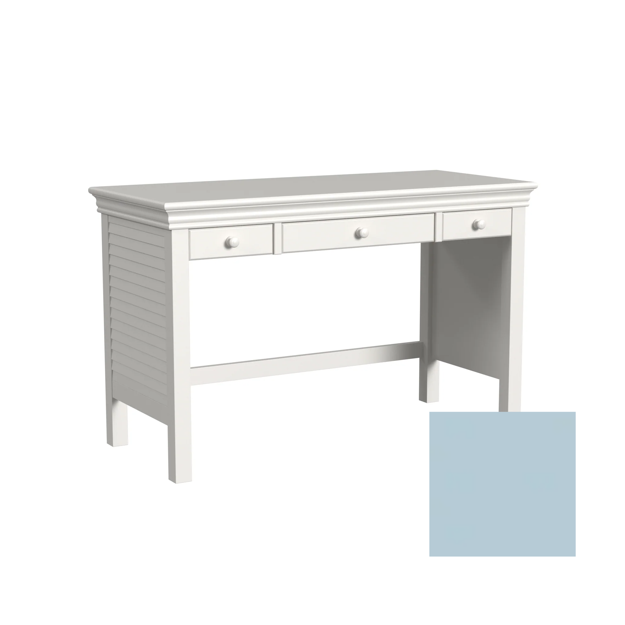 Neopolitan 3 Drawer Writing Desk - Tots to Teens Furniture
