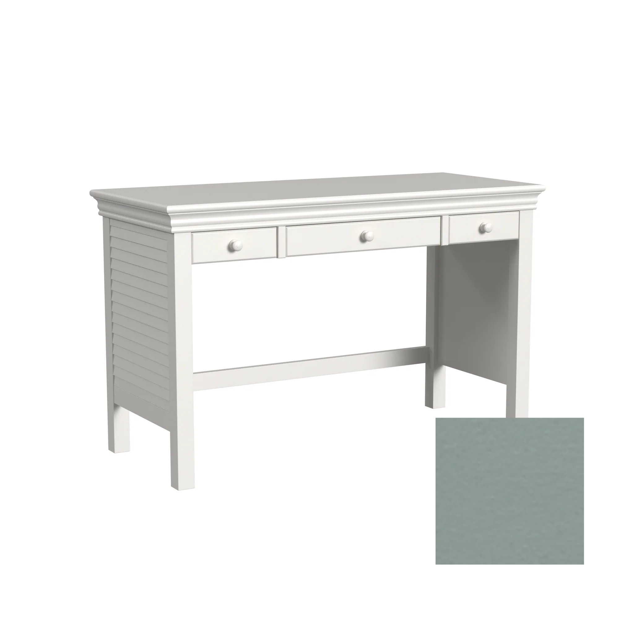 Neopolitan 3 Drawer Writing Desk - Tots to Teens Furniture