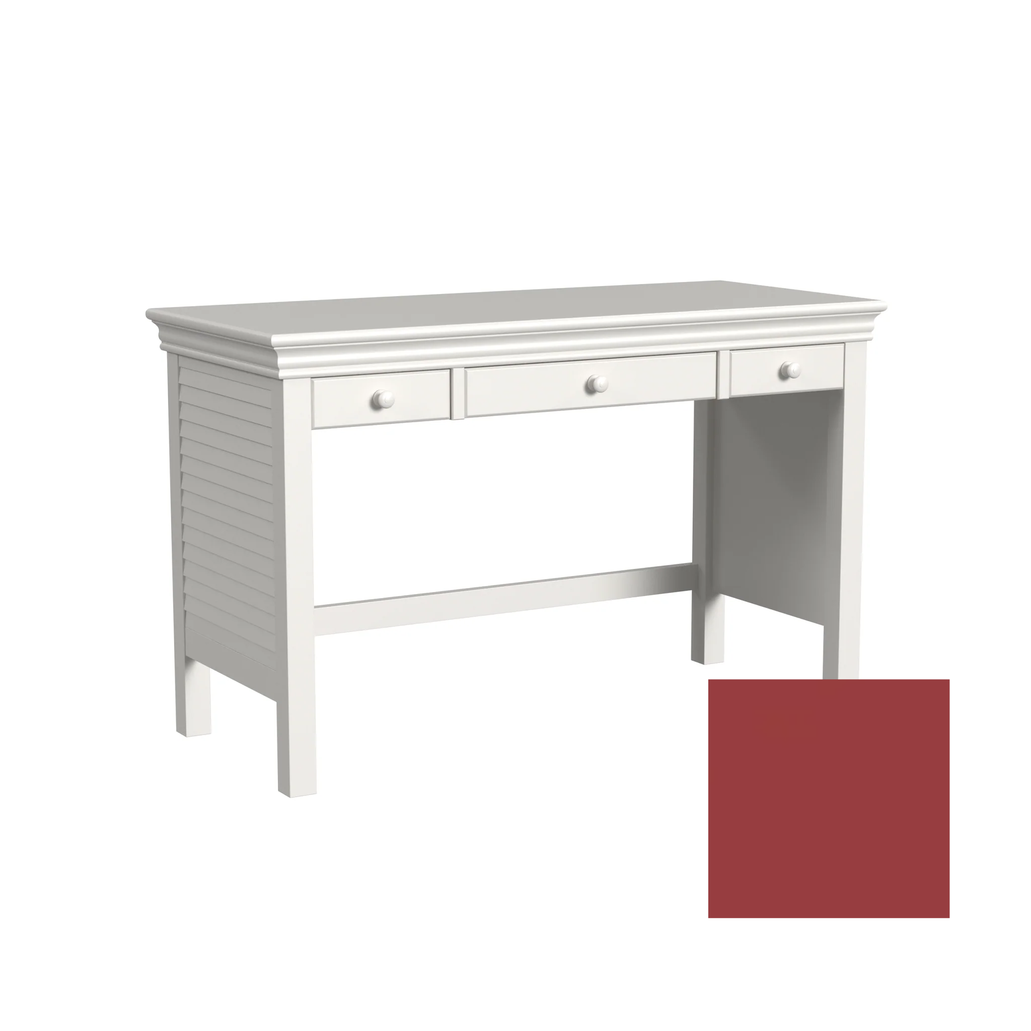 Neopolitan 3 Drawer Writing Desk - Tots to Teens Furniture