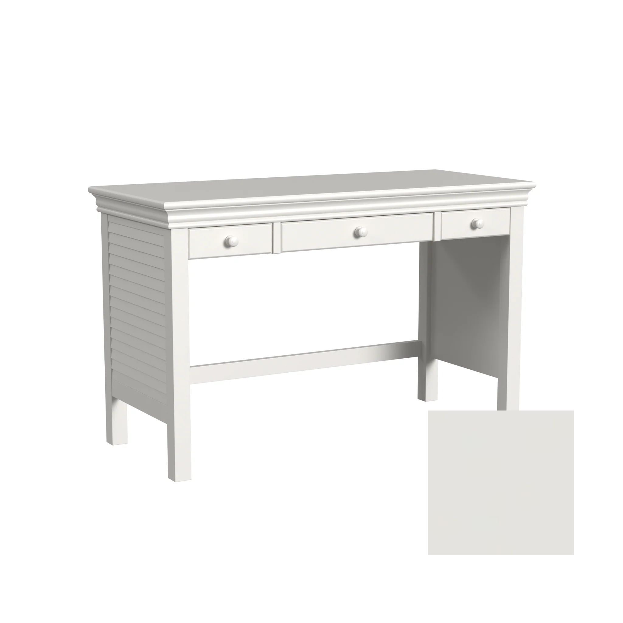 Neopolitan 3 Drawer Writing Desk - Tots to Teens Furniture