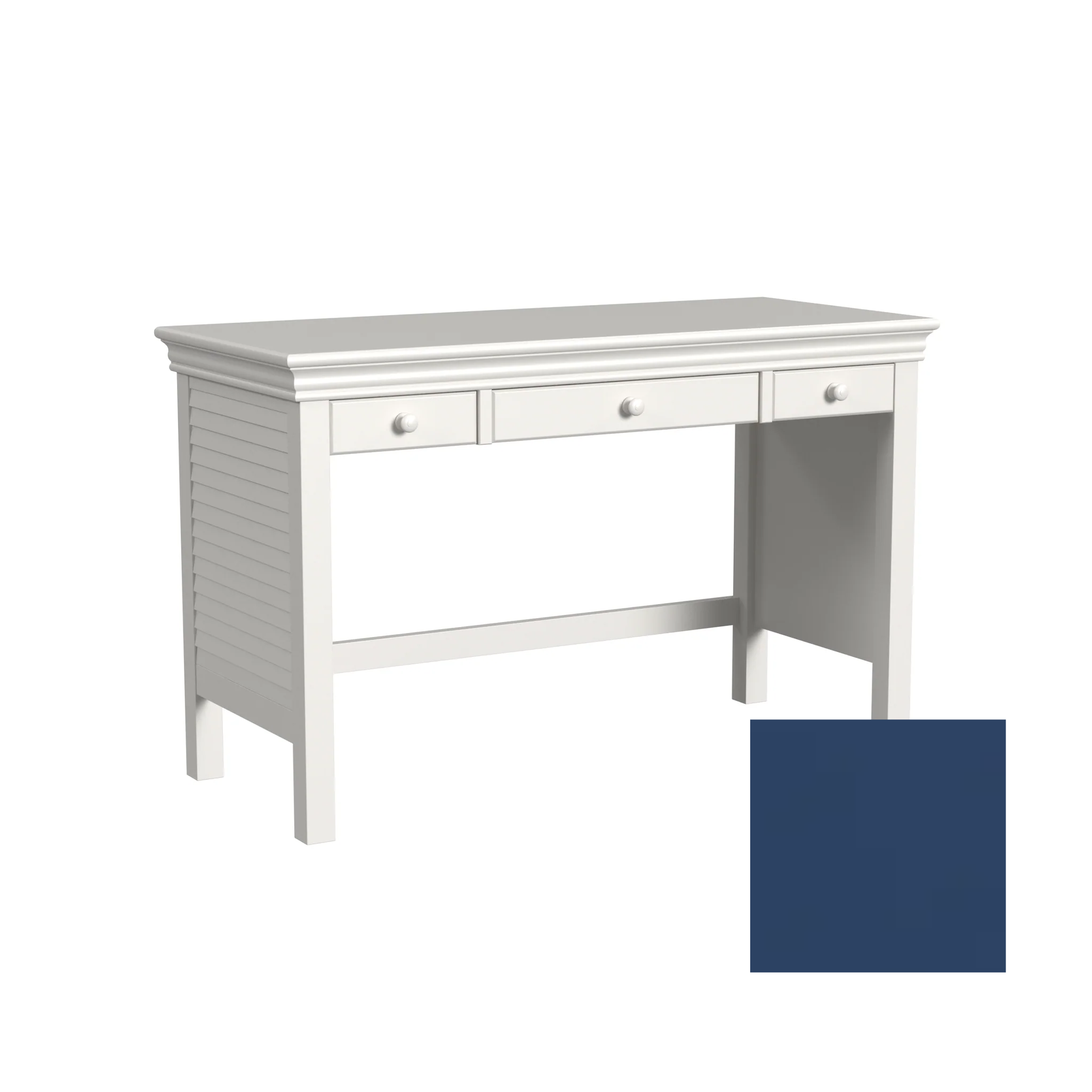 Neopolitan 3 Drawer Writing Desk - Tots to Teens Furniture