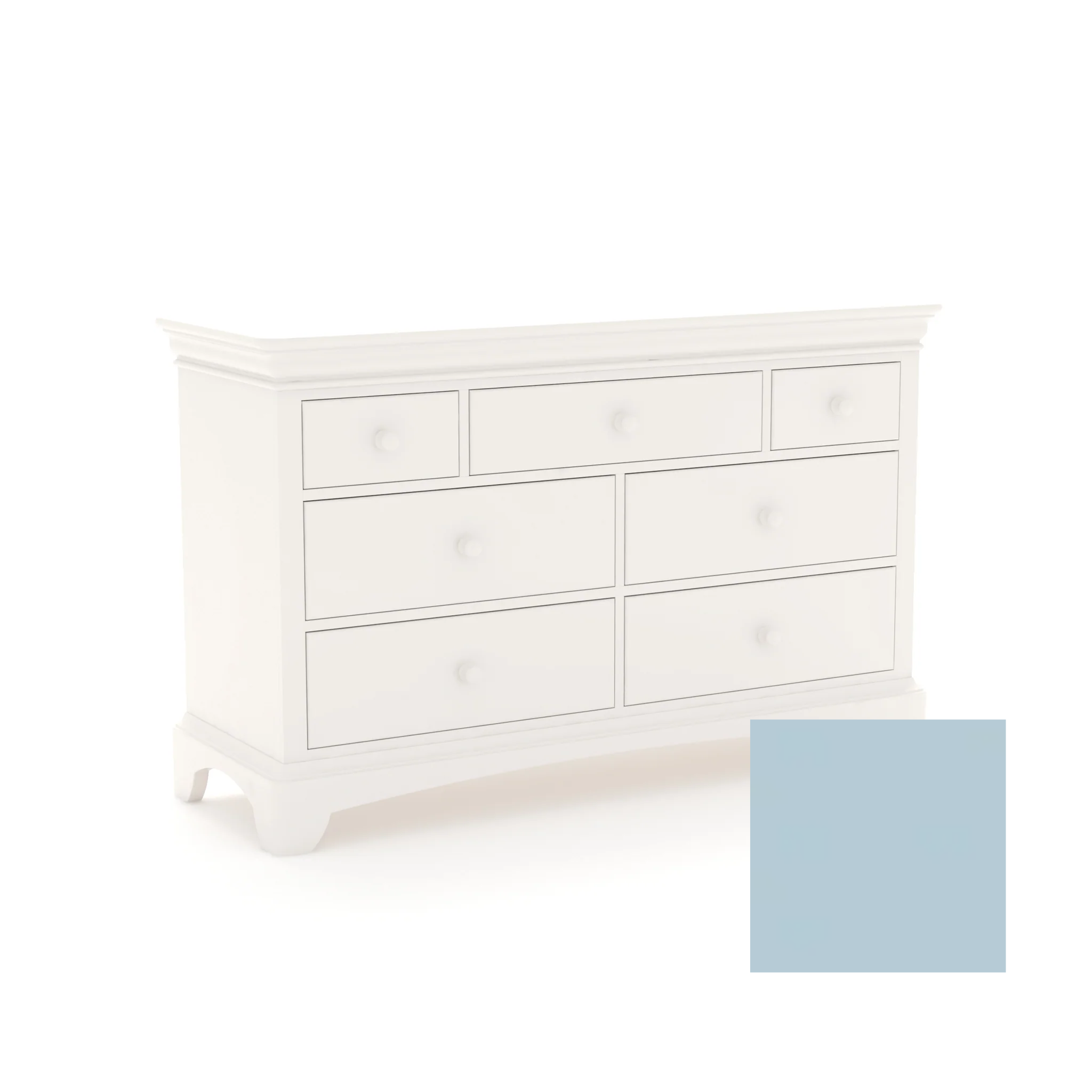 Neopolitan 7 Drawer Dresser - Tots to Teens Furniture