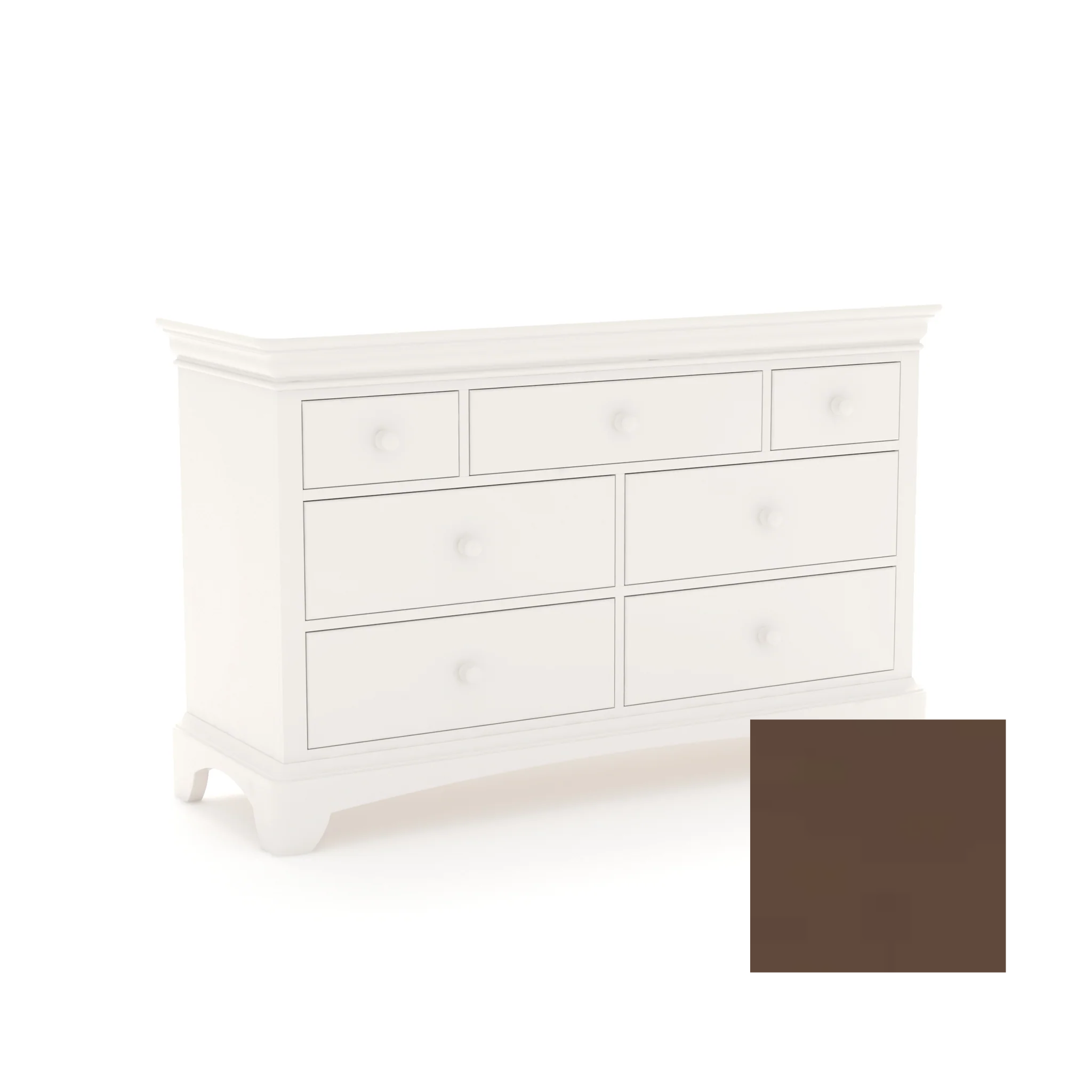 Neopolitan 7 Drawer Dresser - Tots to Teens Furniture