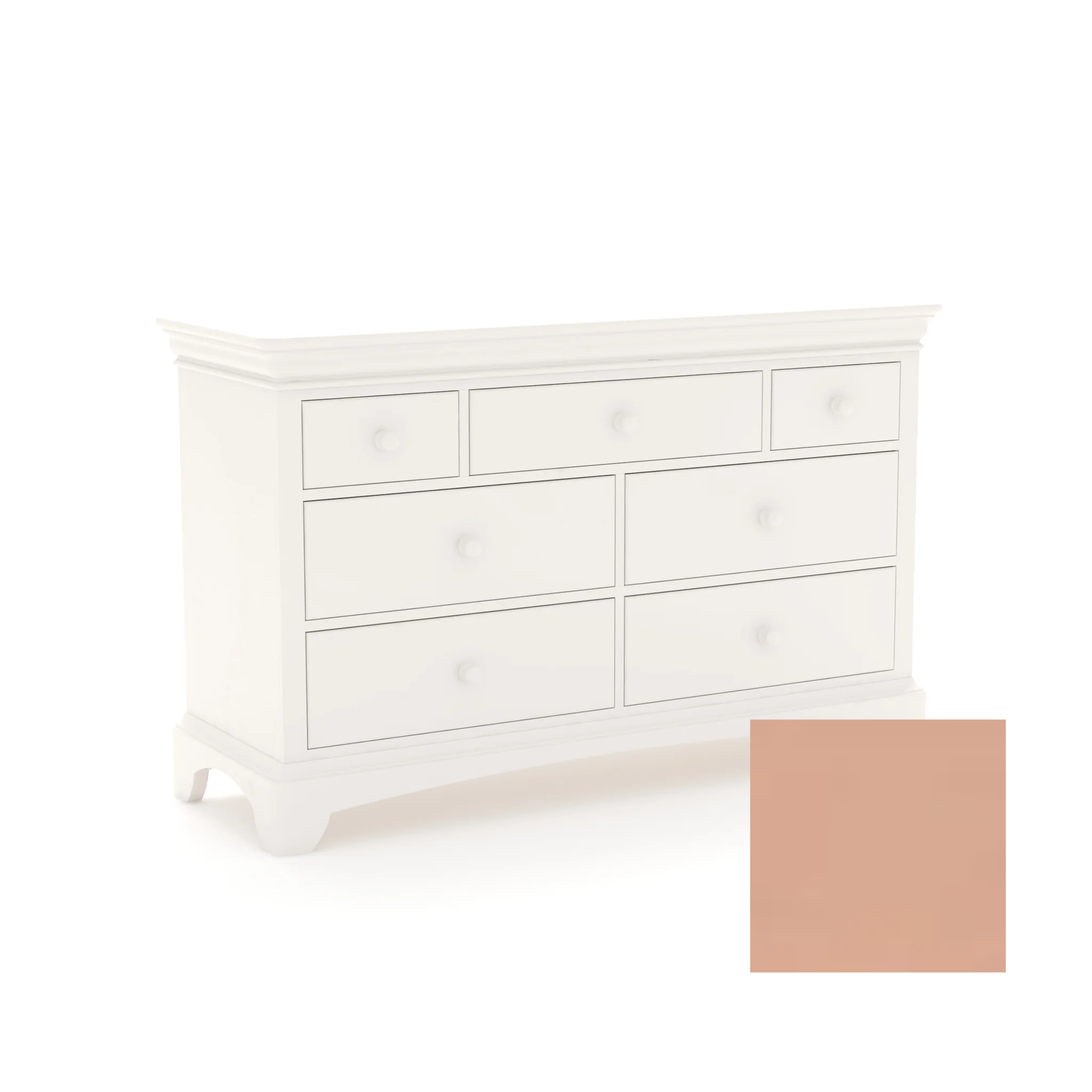 Neopolitan 7 Drawer Dresser - Tots to Teens Furniture