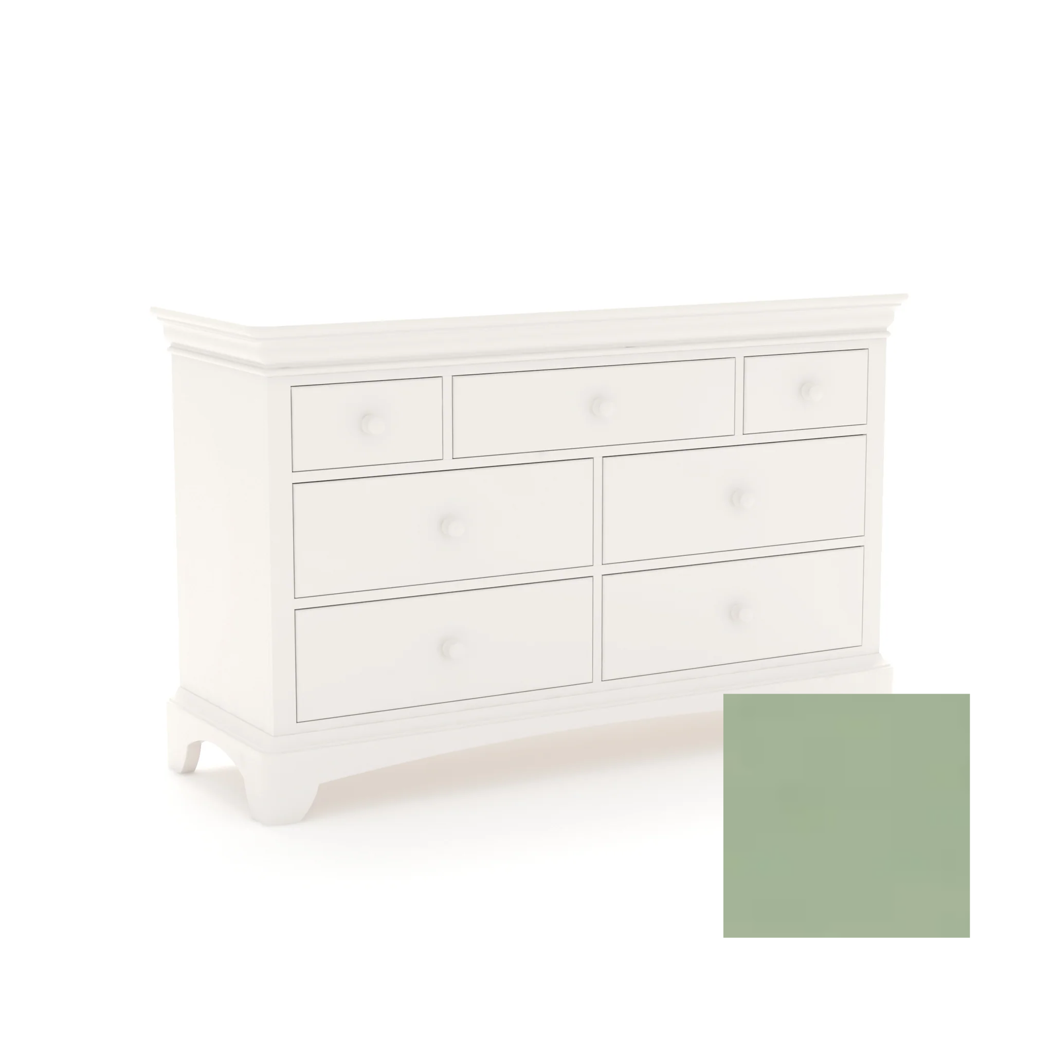 Neopolitan 7 Drawer Dresser - Tots to Teens Furniture