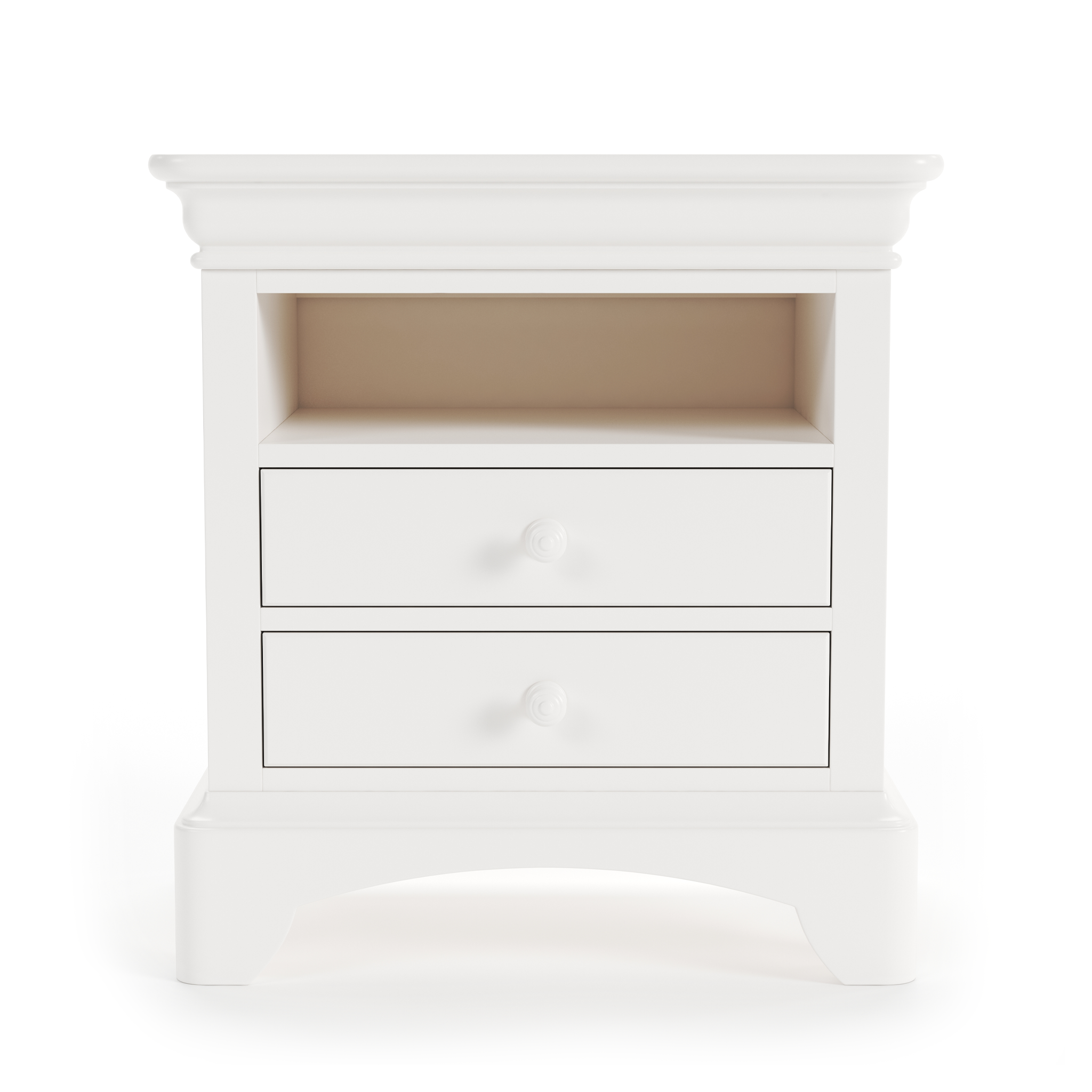 Neopolitan 2 Drawer Nightstand - Tots to Teens Furniture