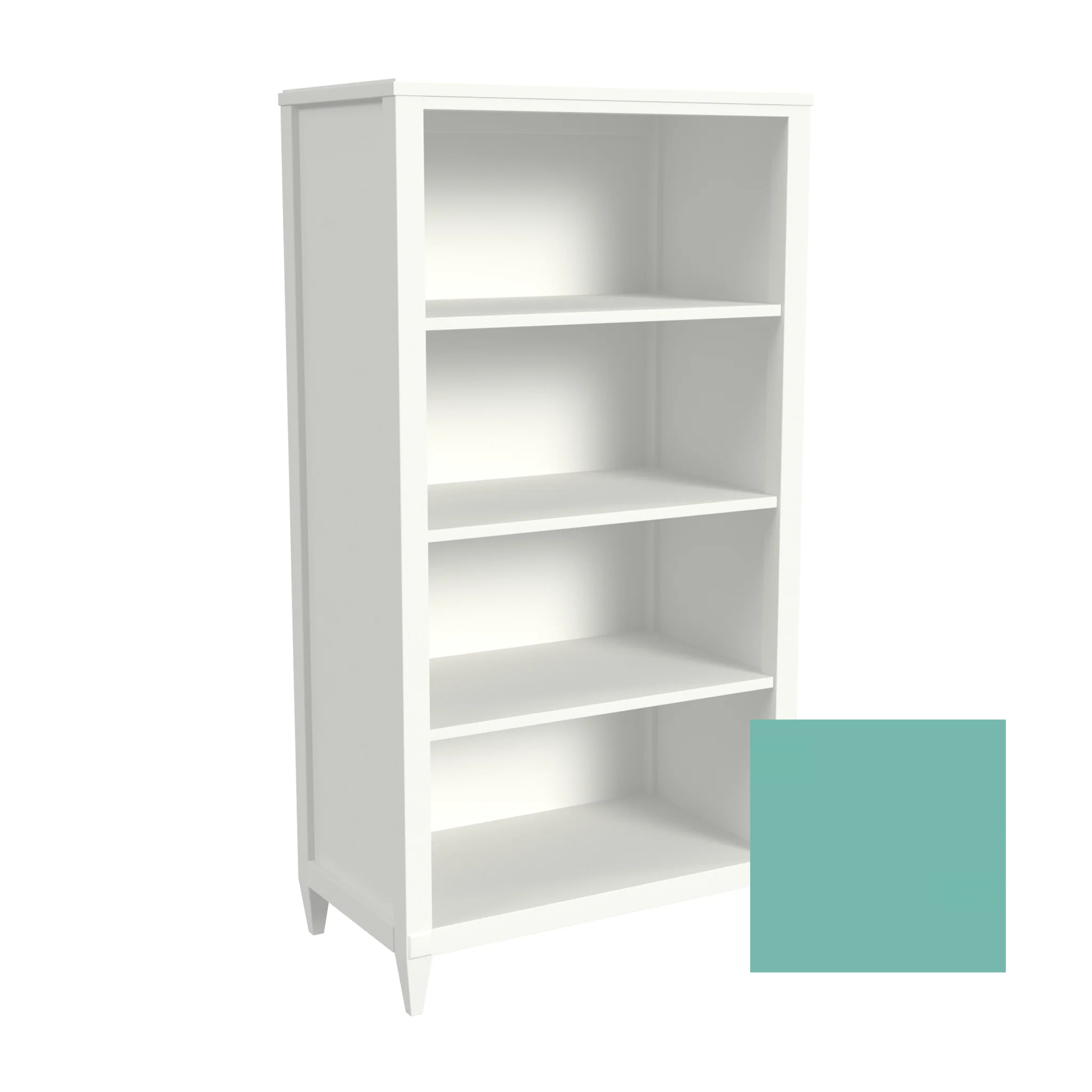 Whitehaven 4 Shelf Bookcase - Tots to Teens Furniture