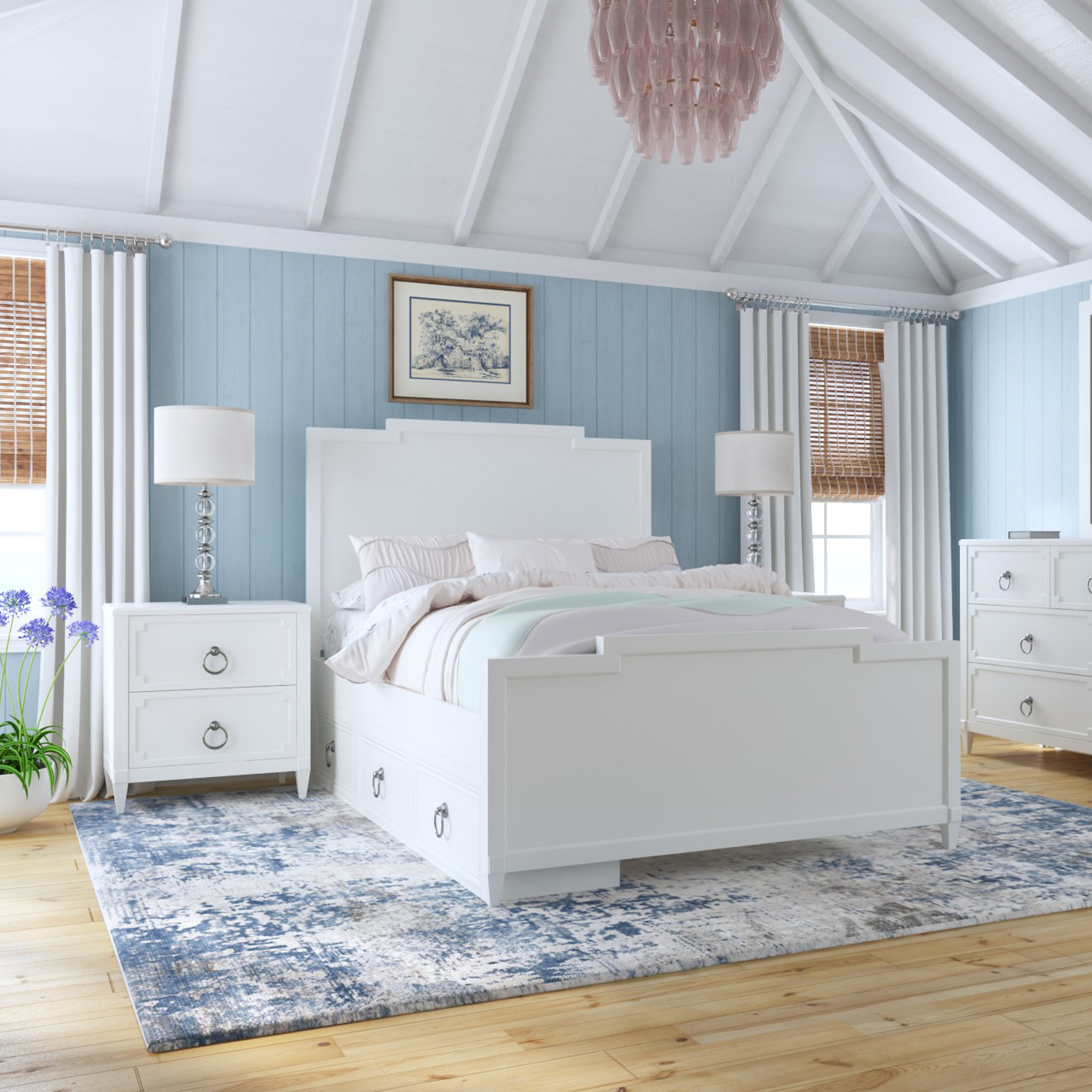 Whitehaven Panel Bed - Tots to Teens Furniture