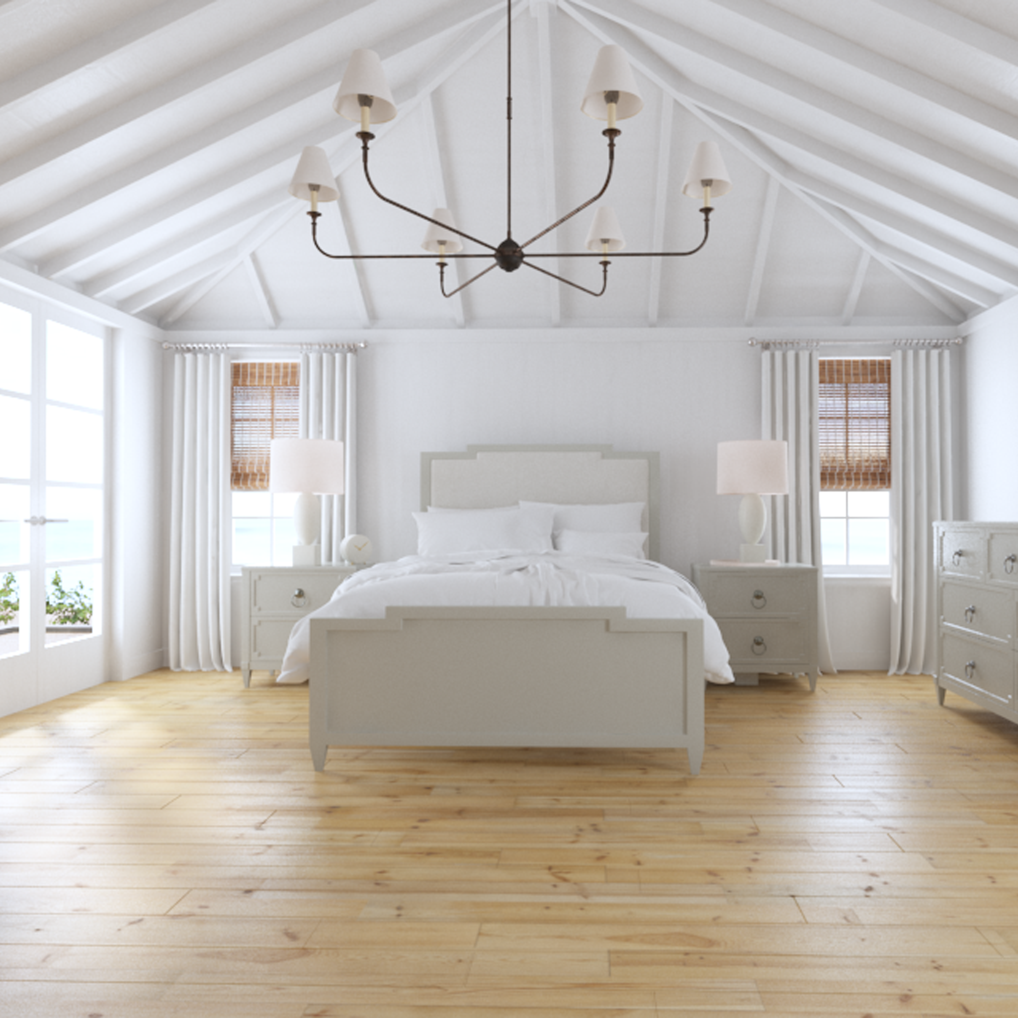 Whitehaven Upholstered Bed - Tots to Teens Furniture