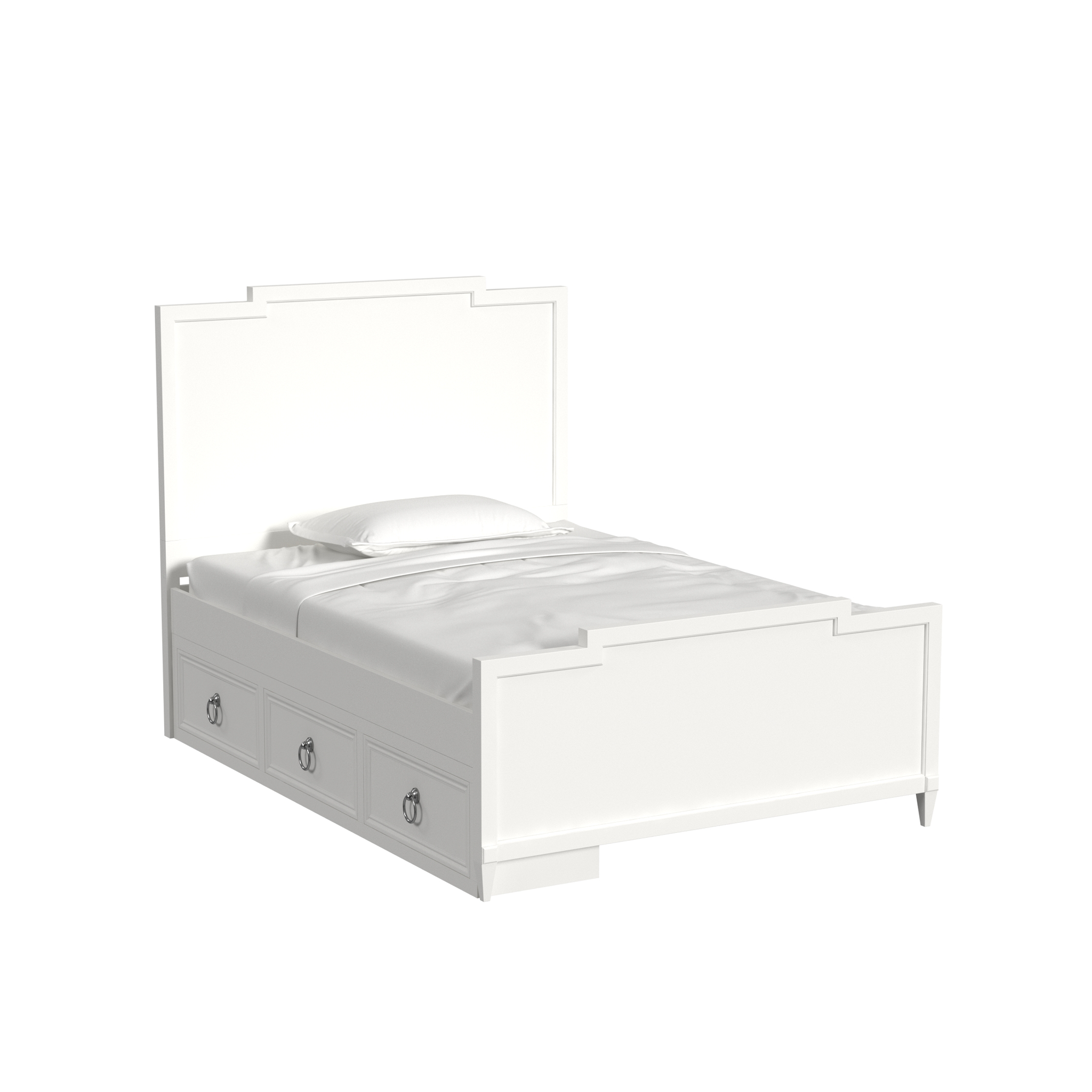 Whitehaven 3 Drawer Underbed Storage - Tots to Teens Furniture