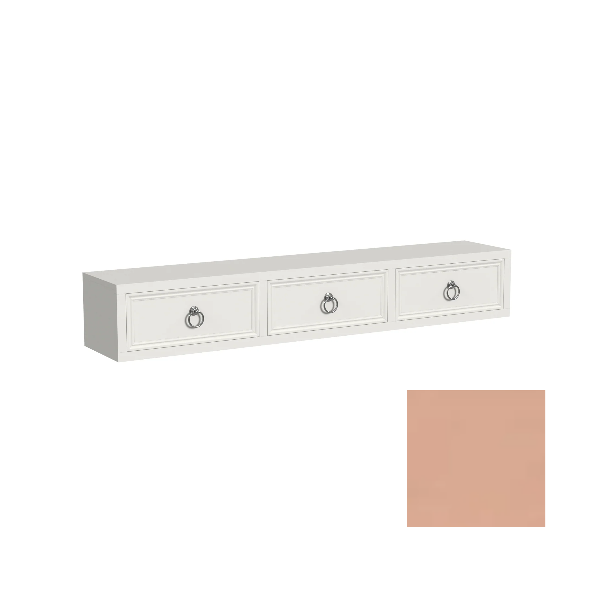 Whitehaven 3 Drawer Underbed Storage - Tots to Teens Furniture