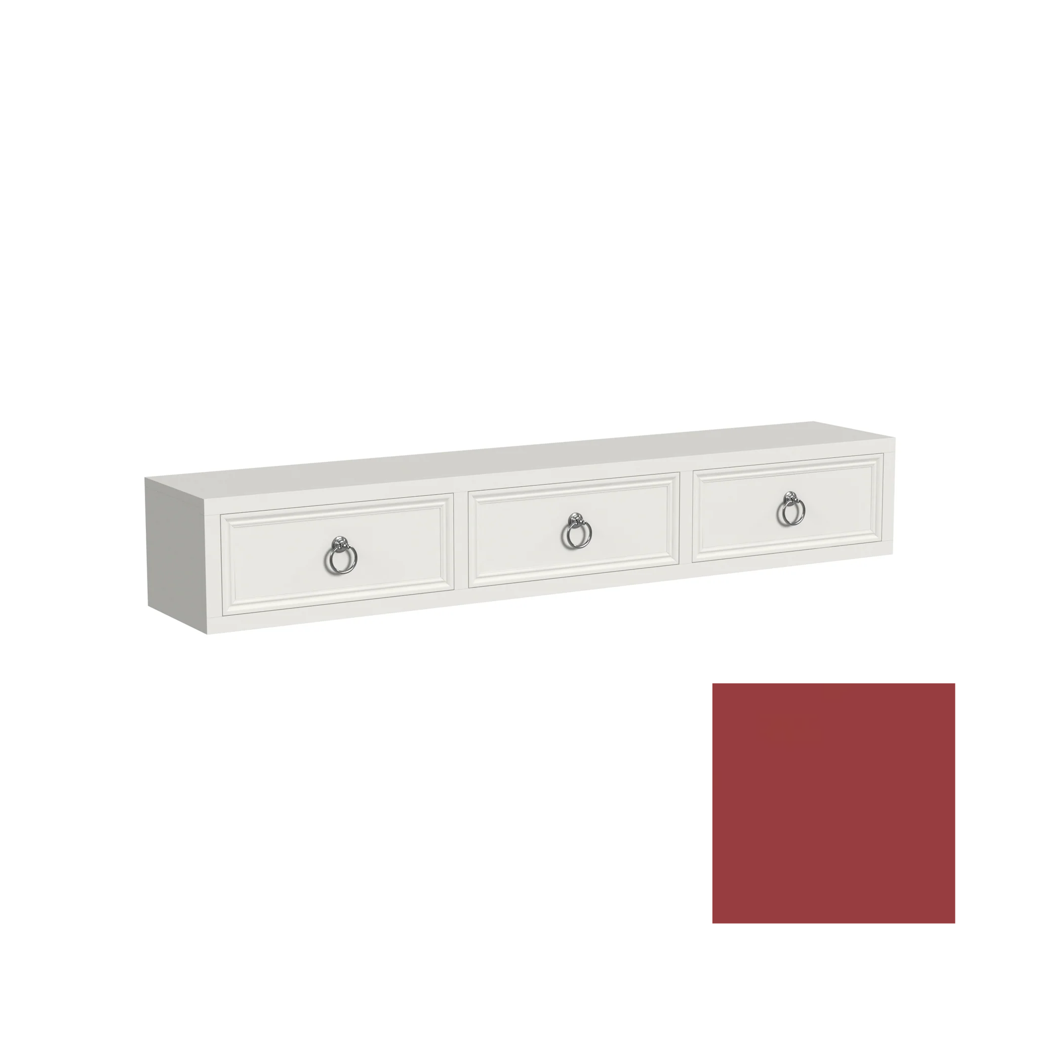 Whitehaven 3 Drawer Underbed Storage - Tots to Teens Furniture