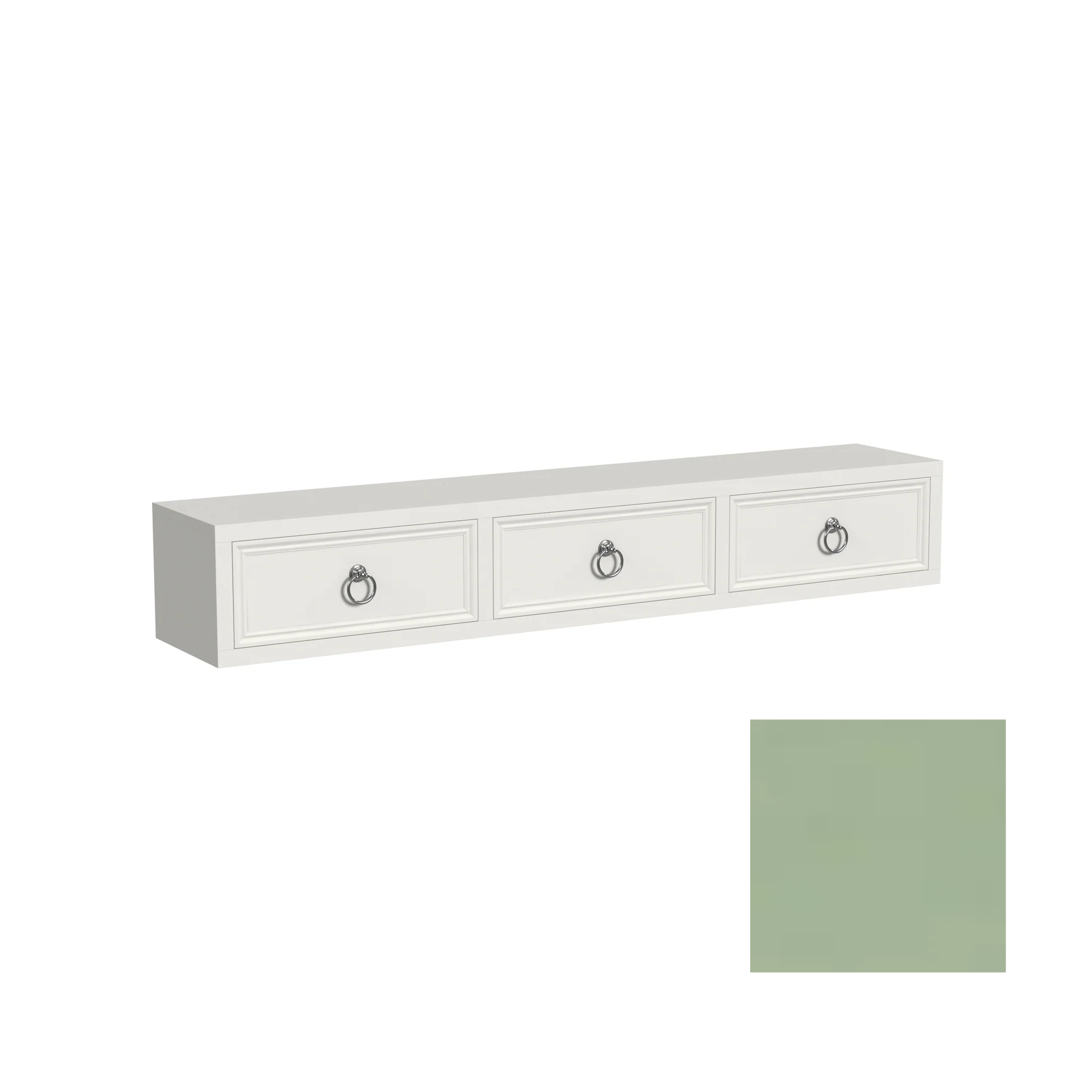 Whitehaven 3 Drawer Underbed Storage - Tots to Teens Furniture