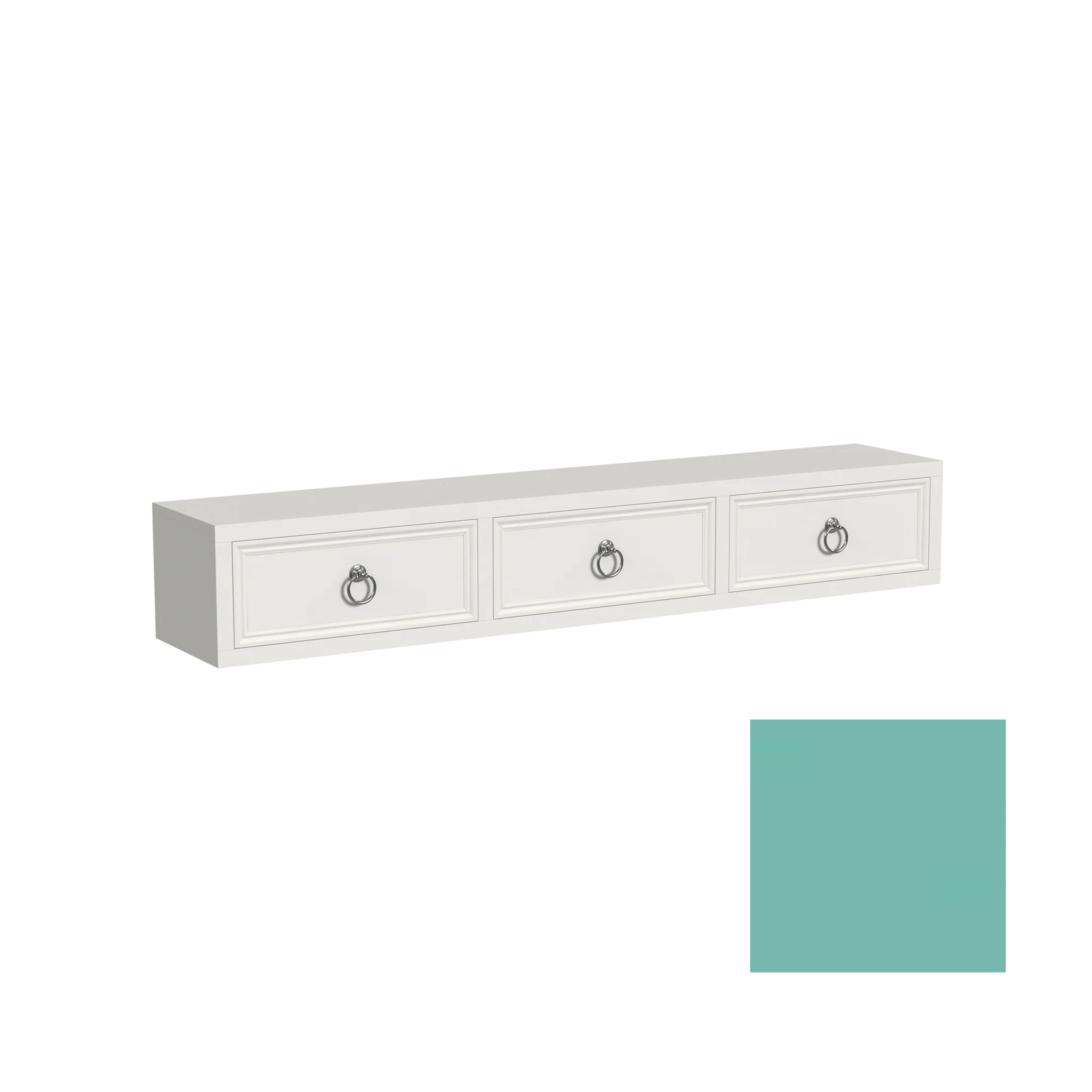 Whitehaven 3 Drawer Underbed Storage - Tots to Teens Furniture