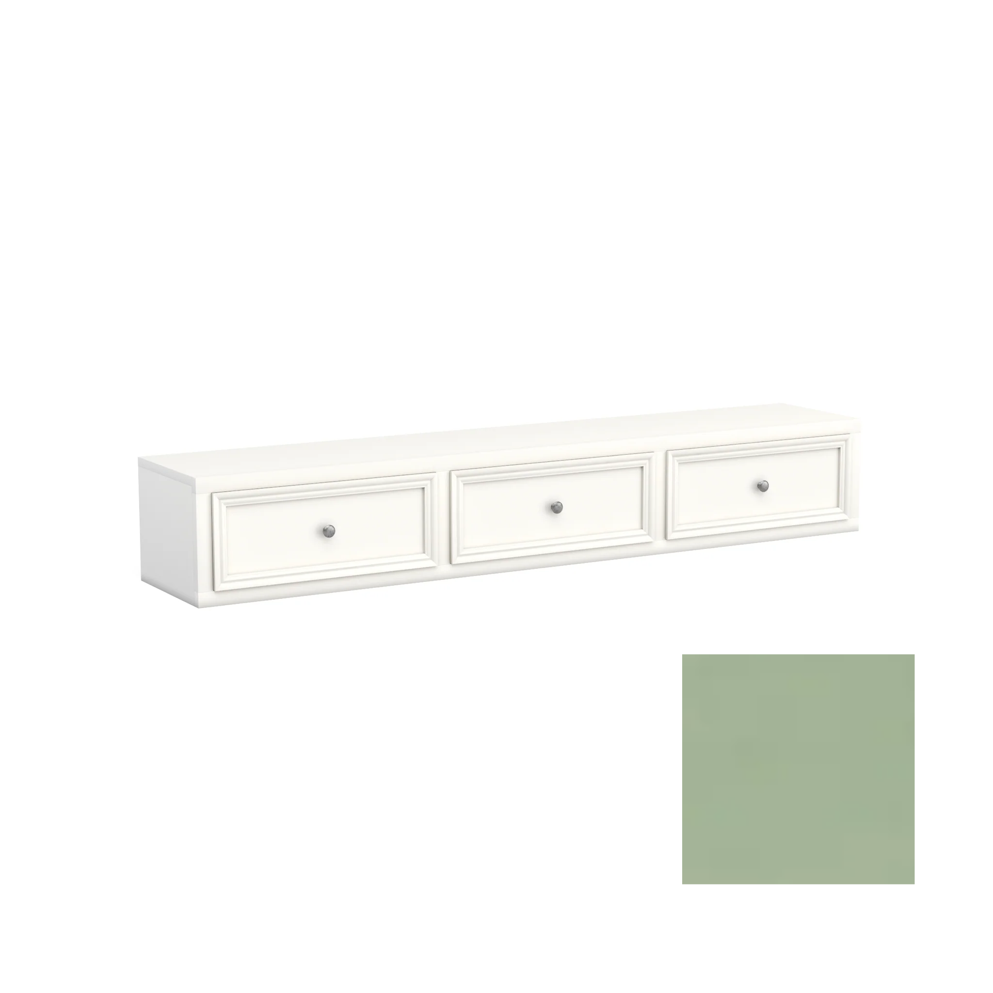 Bailey 3 Drawer Underbed Storage Box - Tots to Teens Furniture