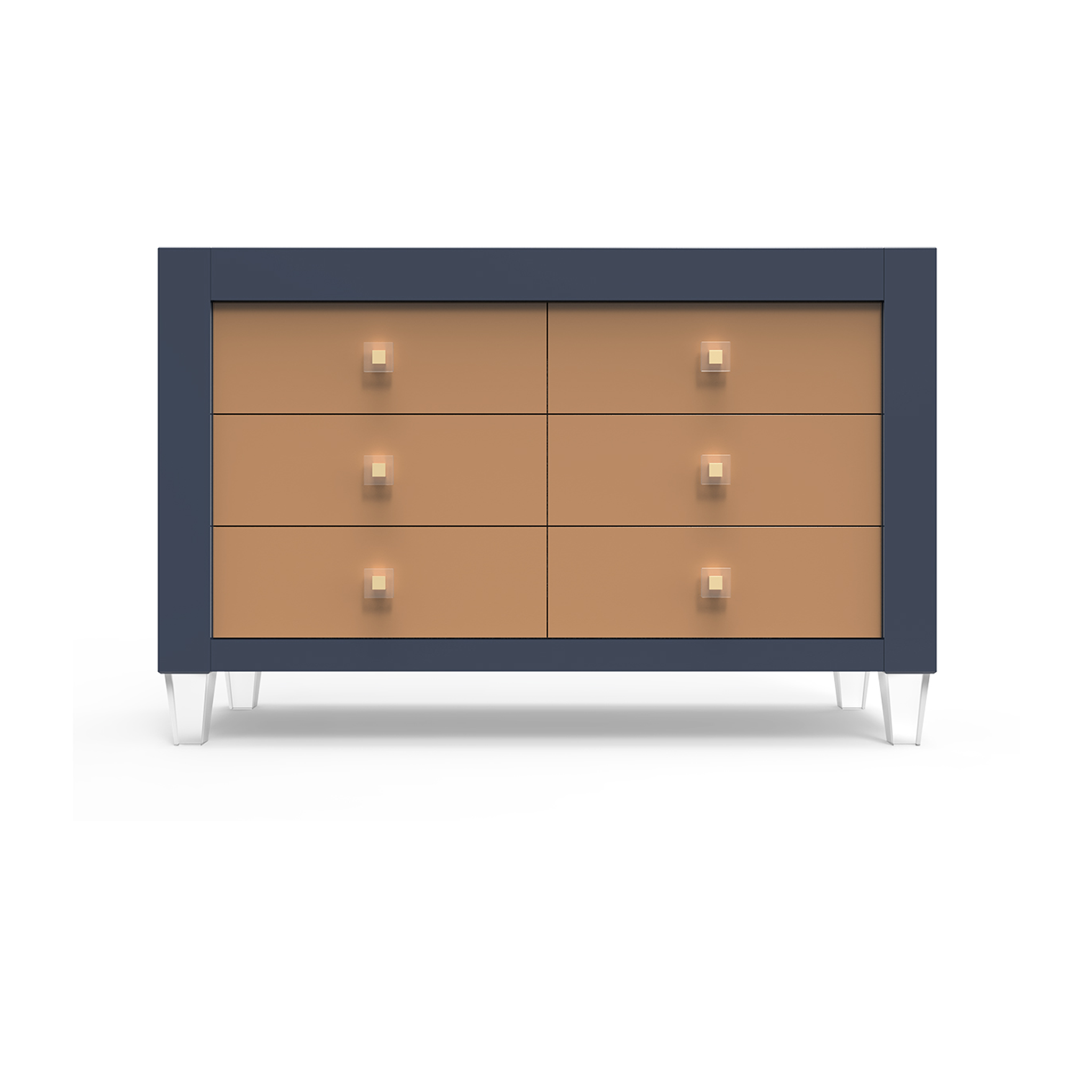 Millenario Double Dresser - Tots to Teens Furniture