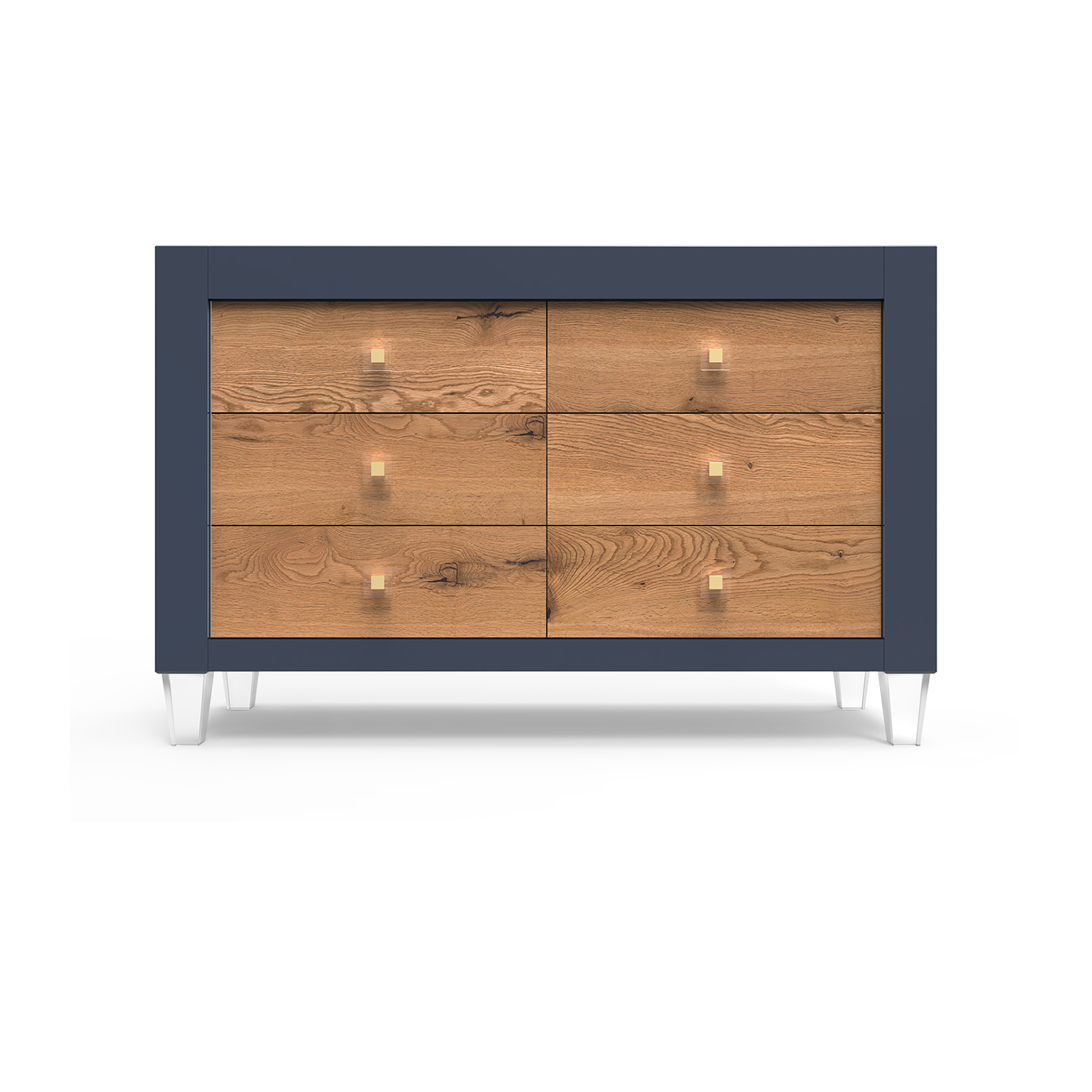 Millenario Double Dresser - Tots to Teens Furniture