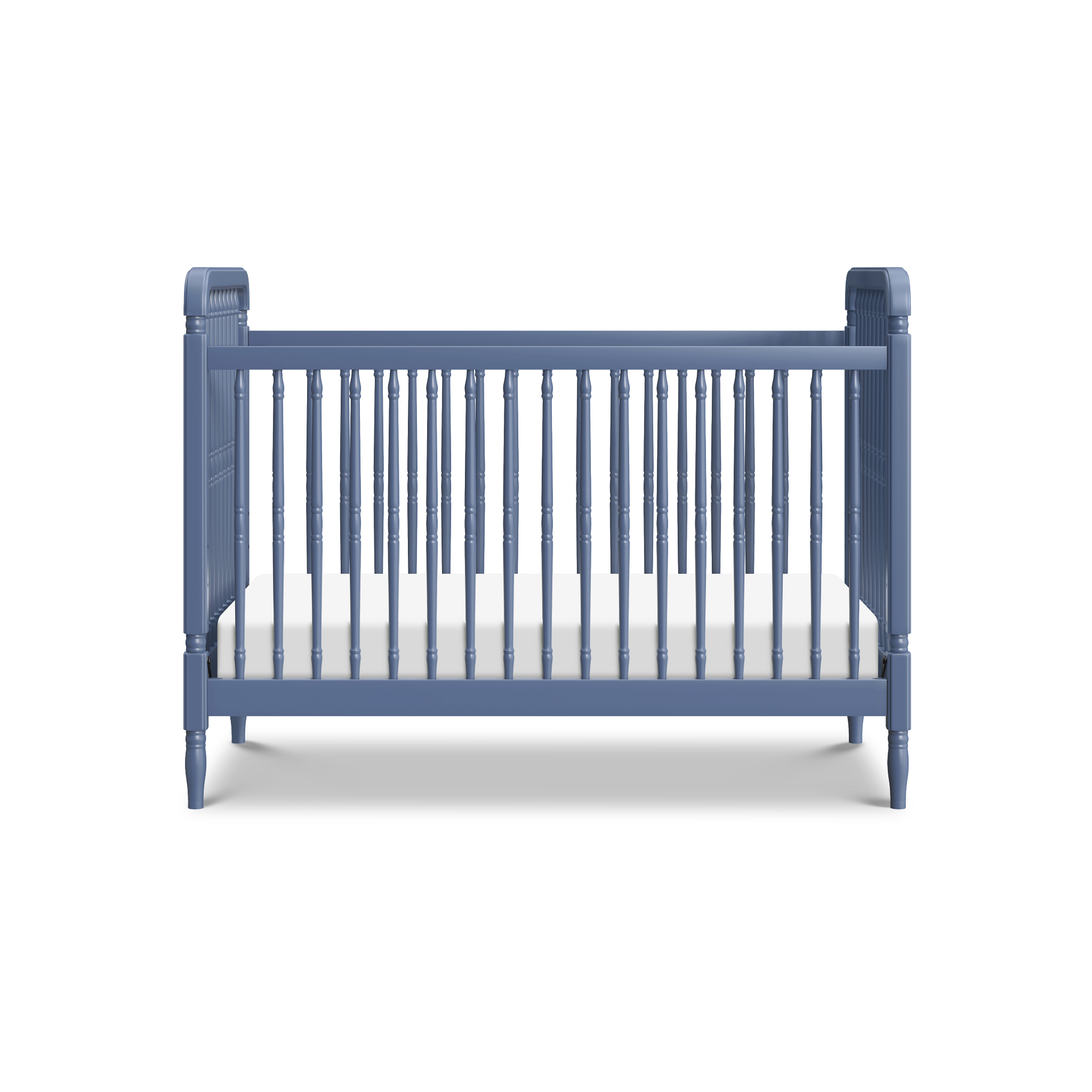 Liberty 3 in 1 Convertible Spindle Crib with Toddler Bed Conversion Kit - Tots to Teens Furniture