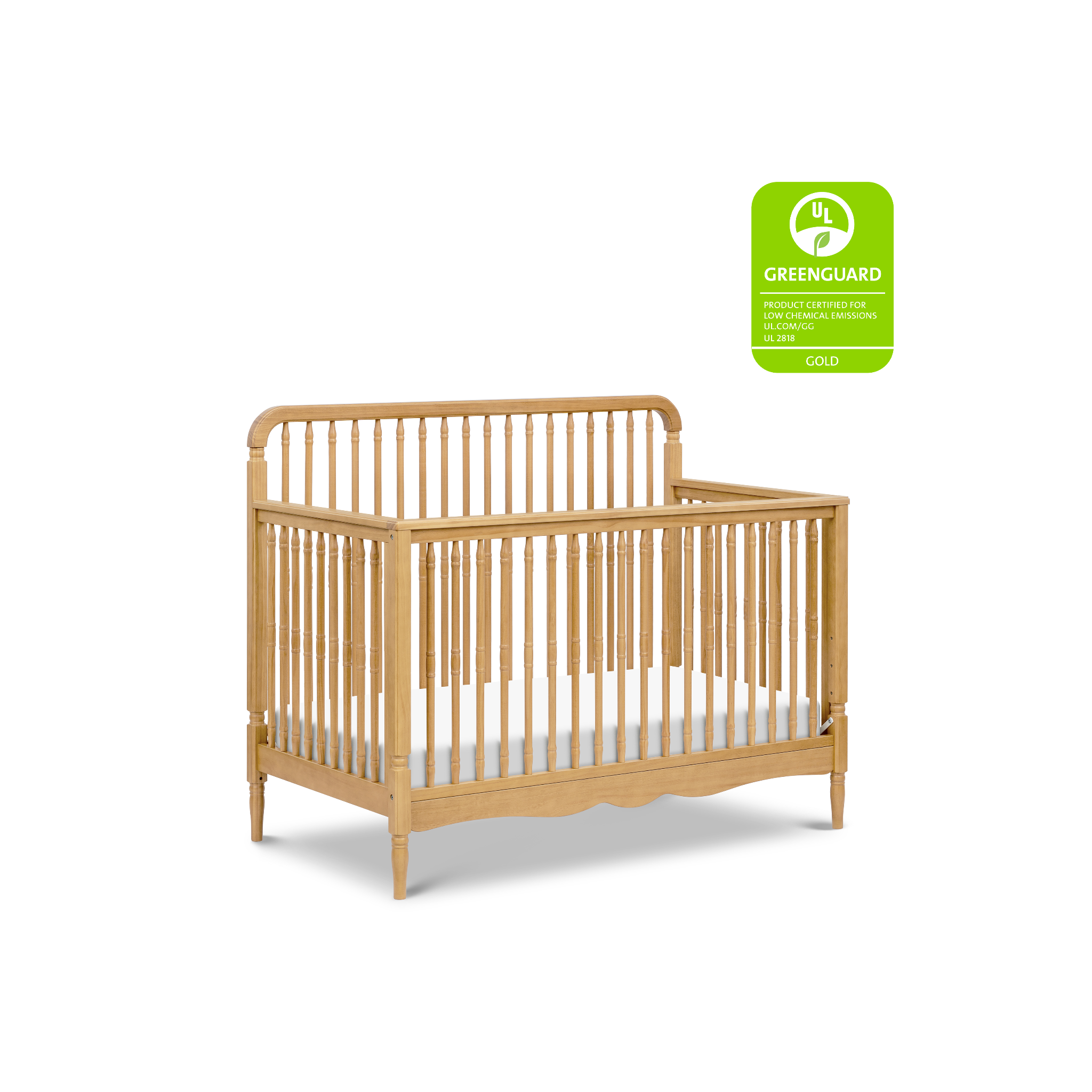 Liberty 4-in-1 Convertible Spindle Crib - Tots to Teens Furniture