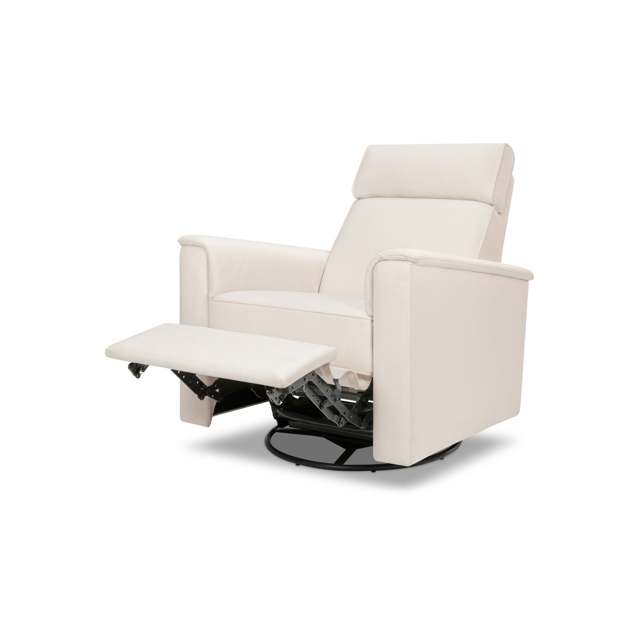 Willa Deluxe Power Recliner and Swivel Glider with Heat and Massage - Tots to Teens Furniture