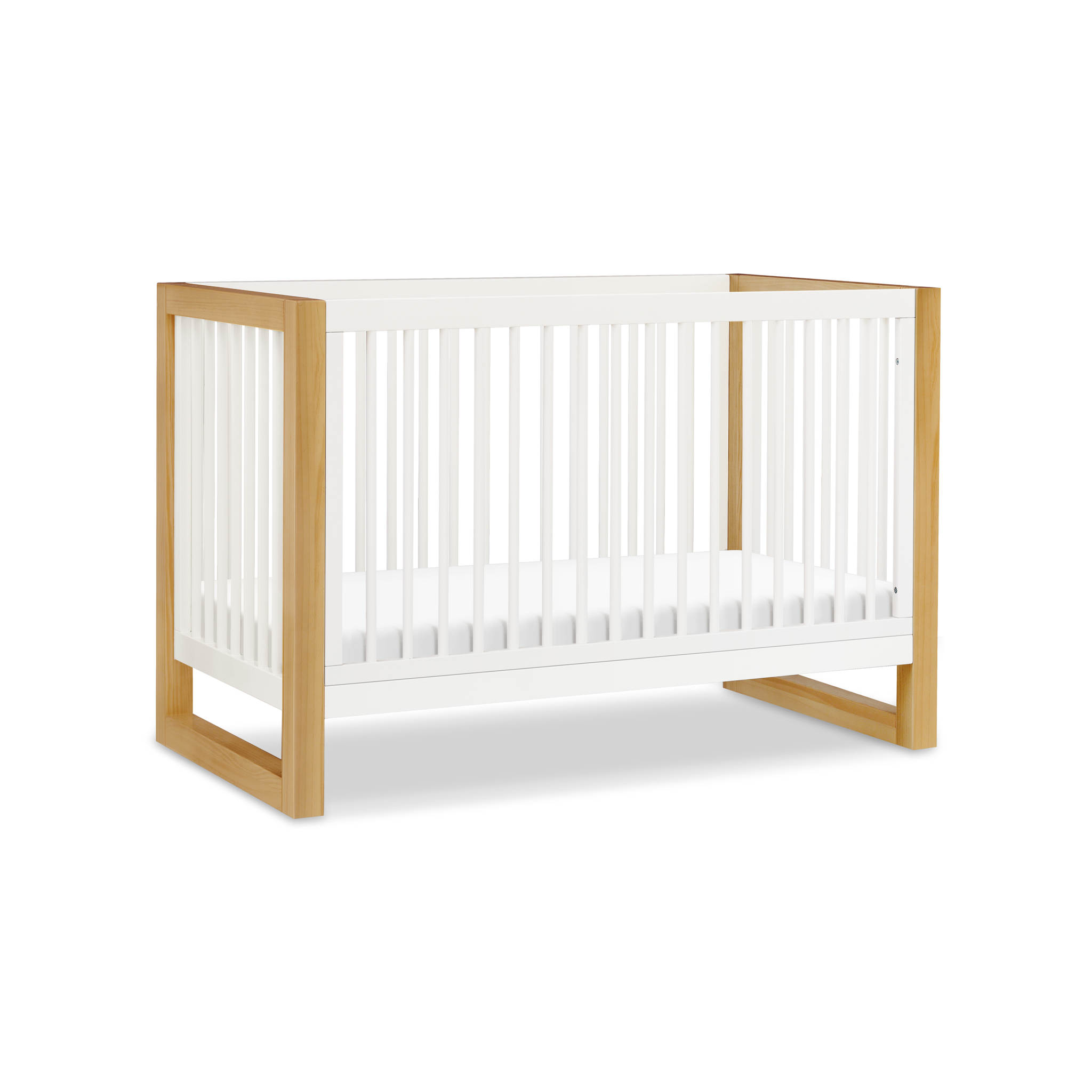 Nantucket 3 in 1 Convertible Crib with Toddler Bed Conversion Kit - Tots to Teens Furniture