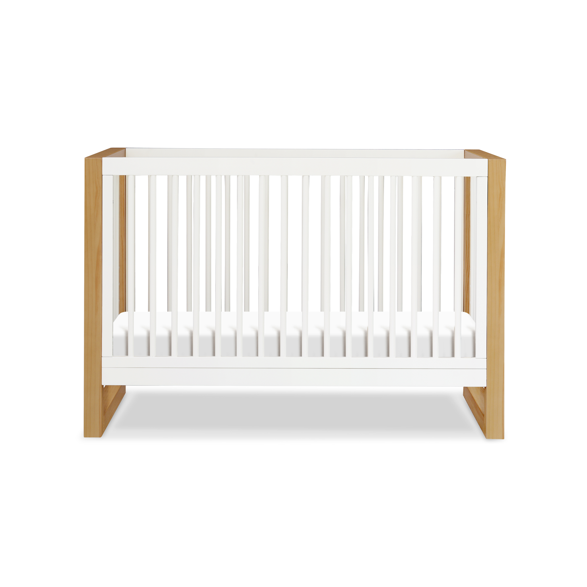 Nantucket 3 in 1 Convertible Crib with Toddler Bed Conversion Kit - Tots to Teens Furniture