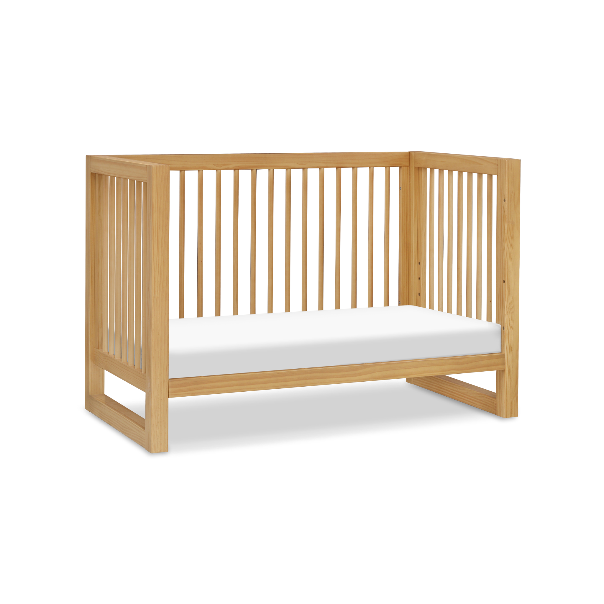 Nantucket 3 in 1 Convertible Crib with Toddler Bed Conversion Kit - Tots to Teens Furniture