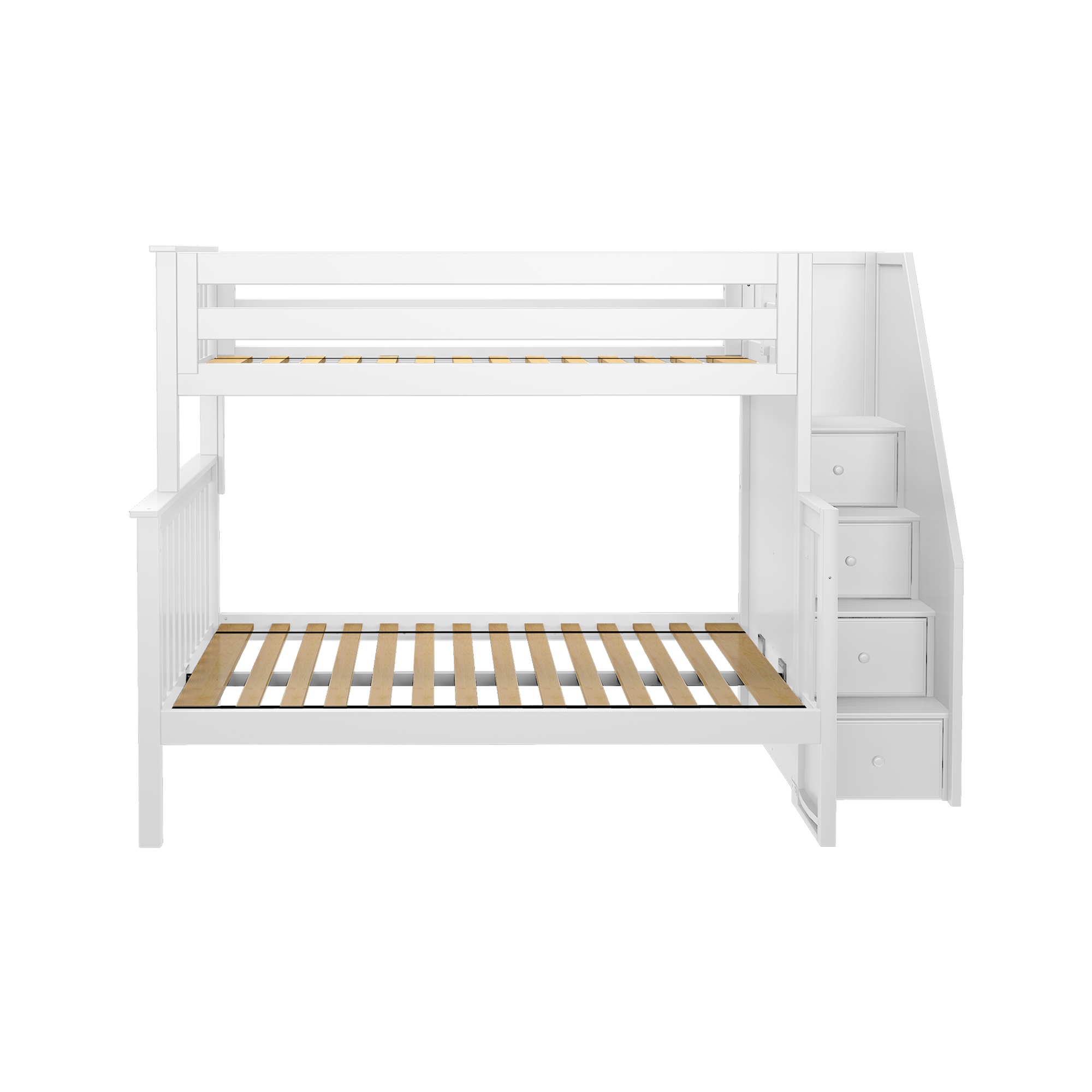 Newcastle - Twin/Full Bunk Bed w/ Staircase - Tots to Teens Furniture