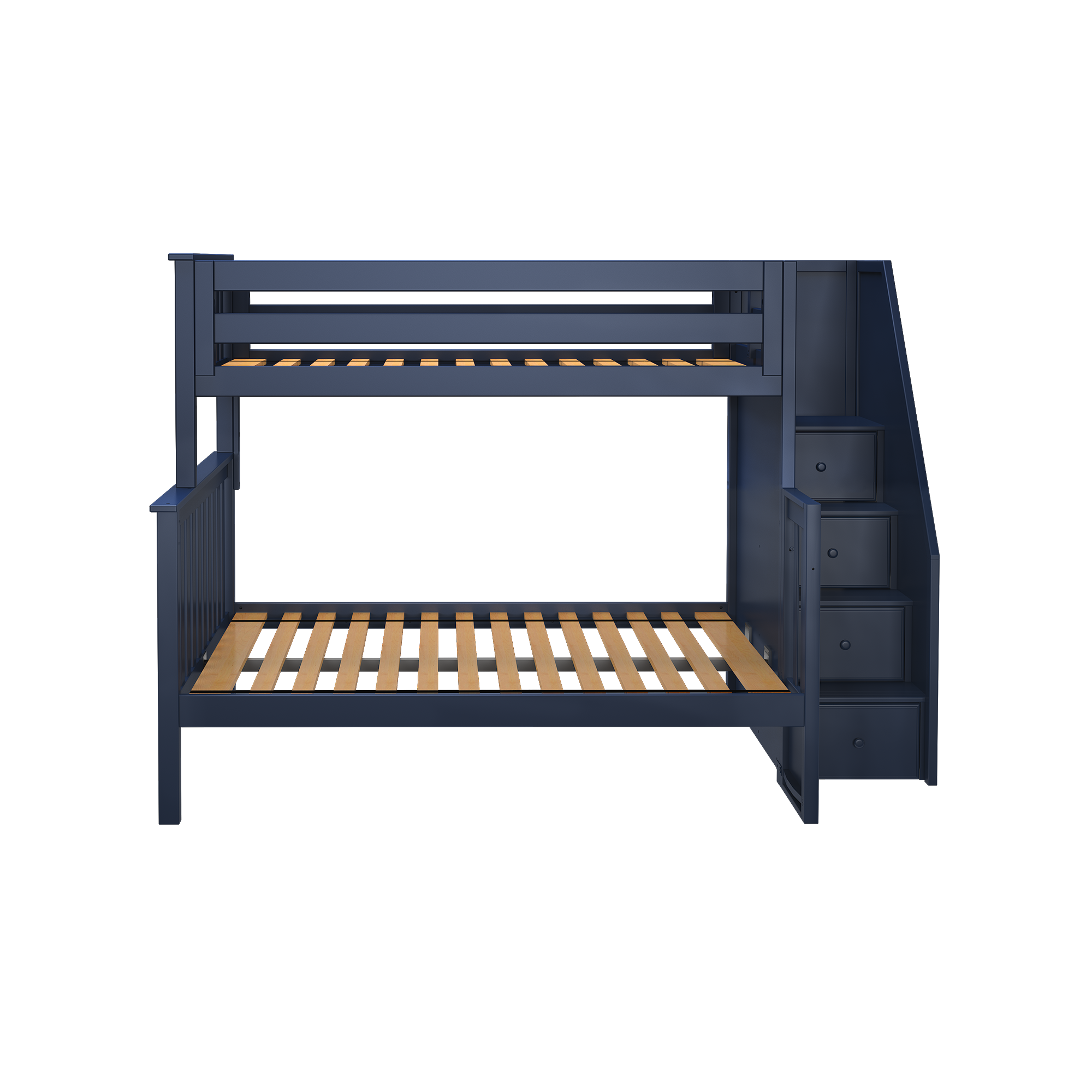 Newcastle - Twin/Full Bunk Bed w/ Staircase - Tots to Teens Furniture
