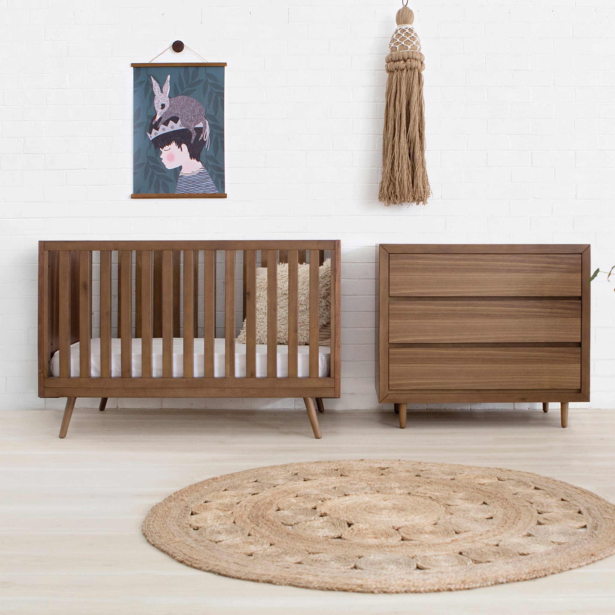 Floor Model Bundle - Nifty Collection in Walnut - Tots to Teens Furniture