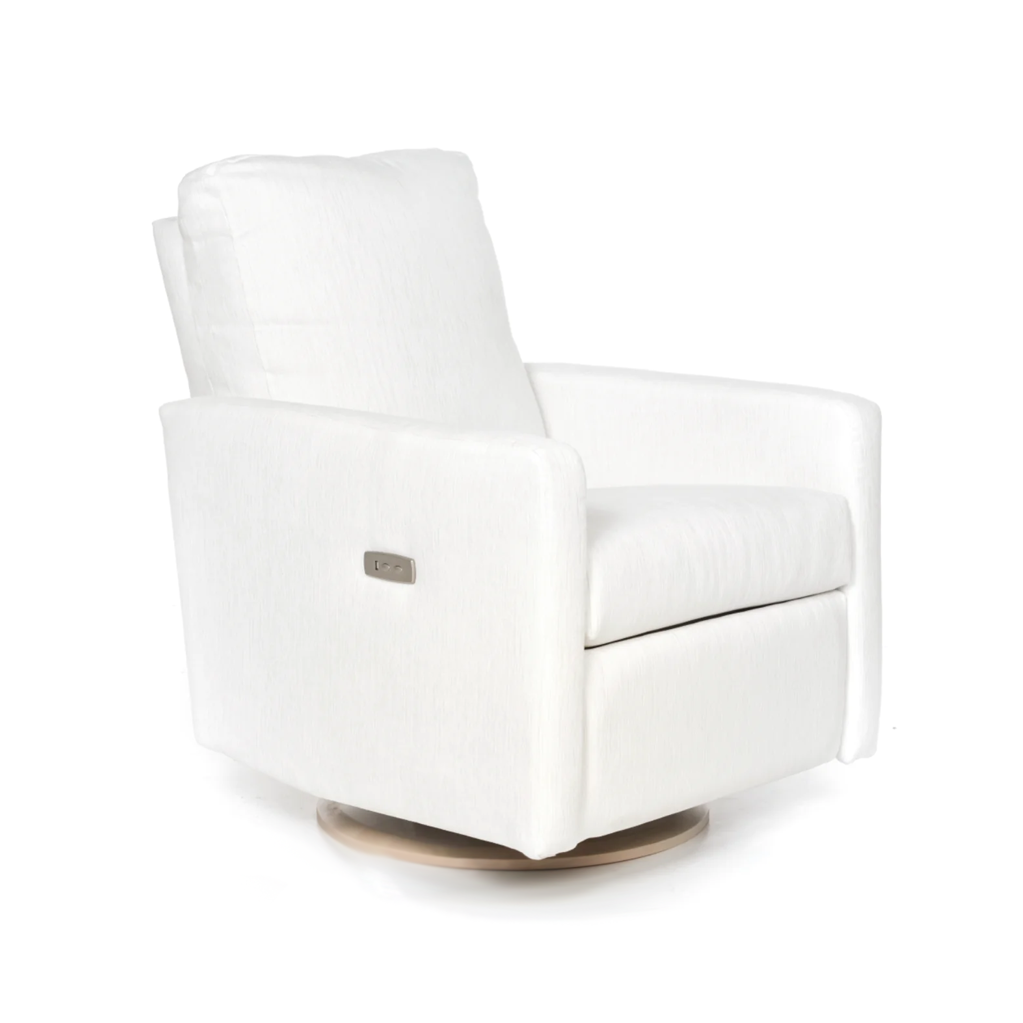 Oilo Drew Gliding Swivel Nursery Recliner - Tots to Teens Furniture