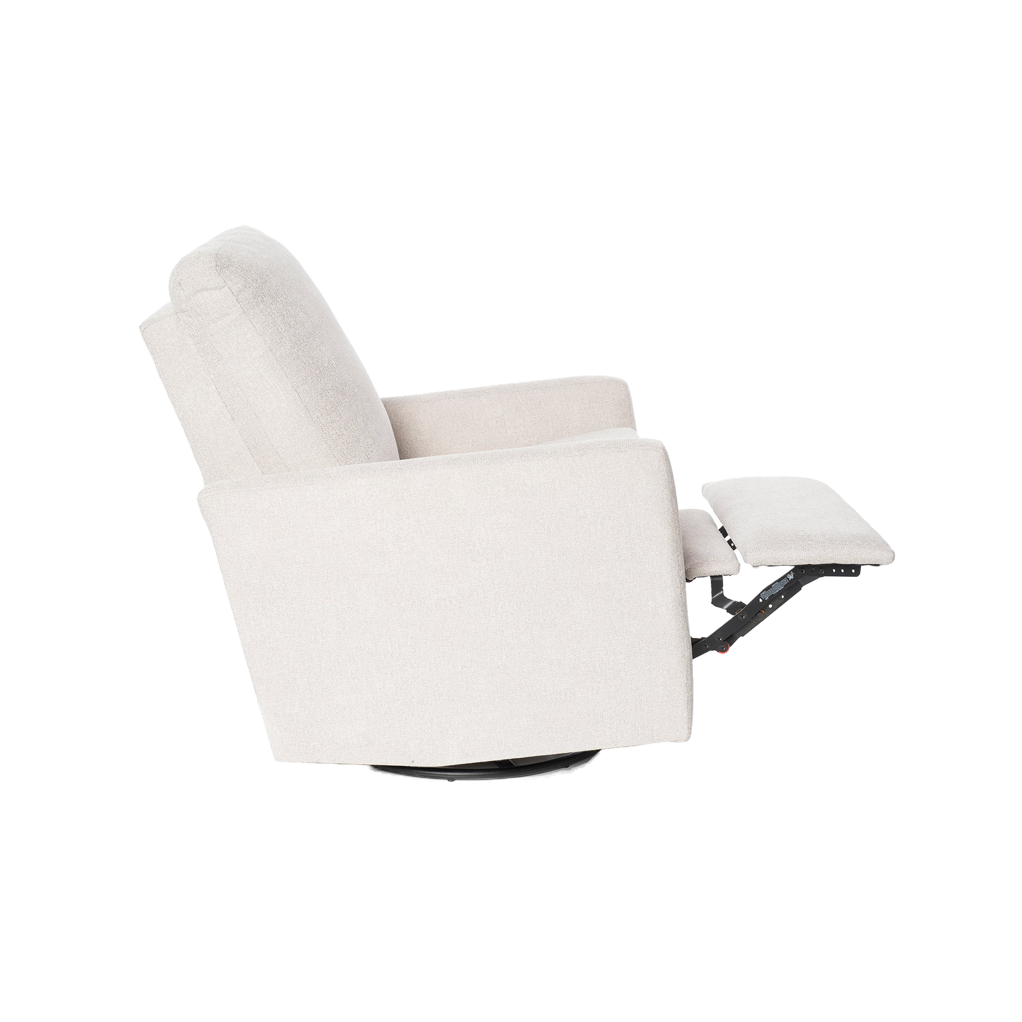 Oilo Drew Gliding Swivel Nursery Recliner - Tots to Teens Furniture