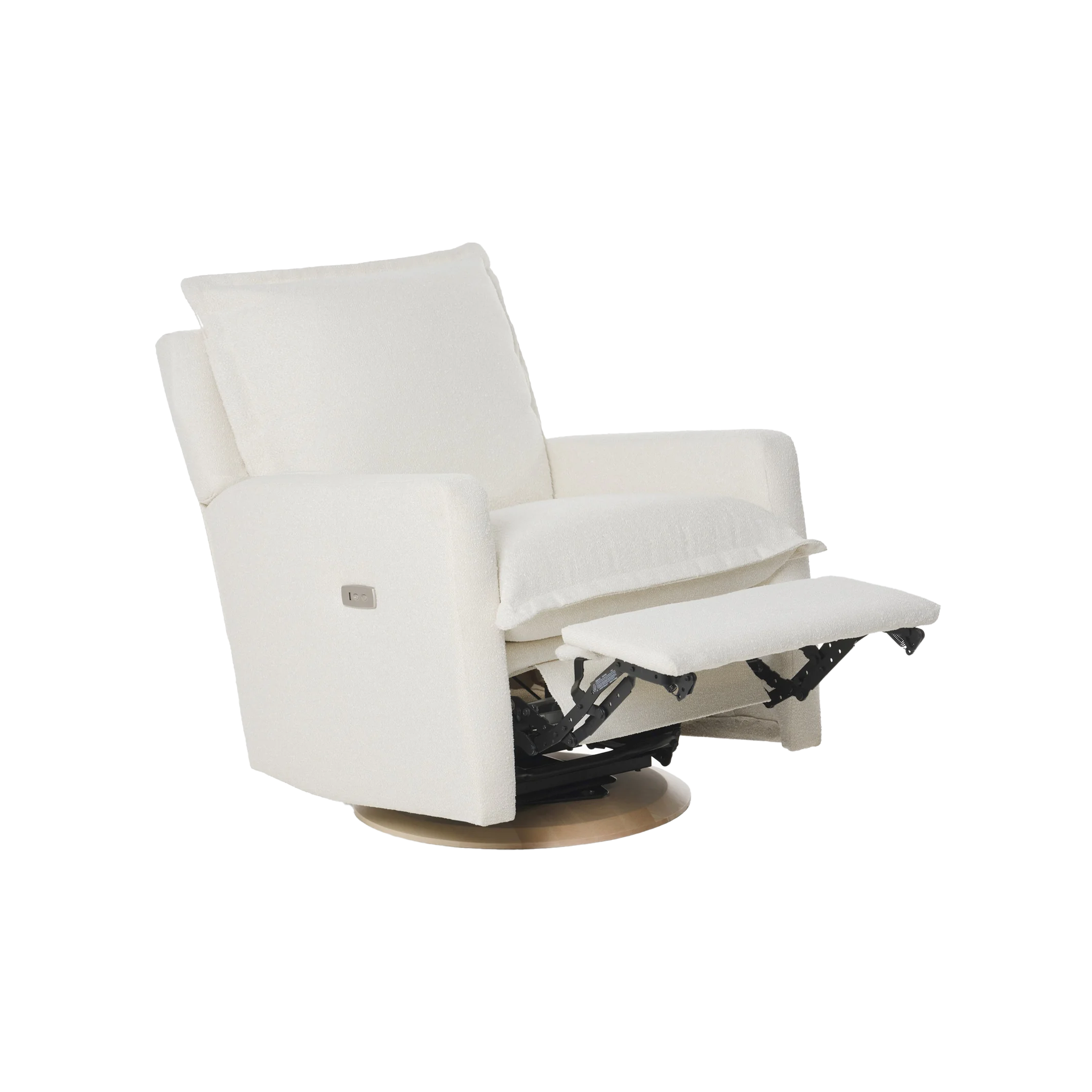 Oilo Flynn Gliding Swivel Recliner - Tots to Teens Furniture