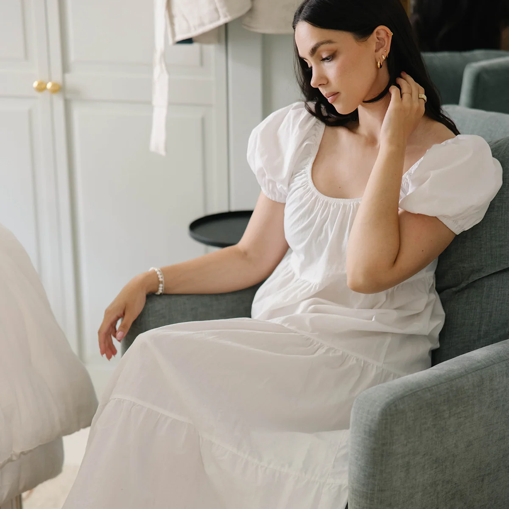 Oilo Zoey Swivel Nursery Glider - Tots to Teens Furniture